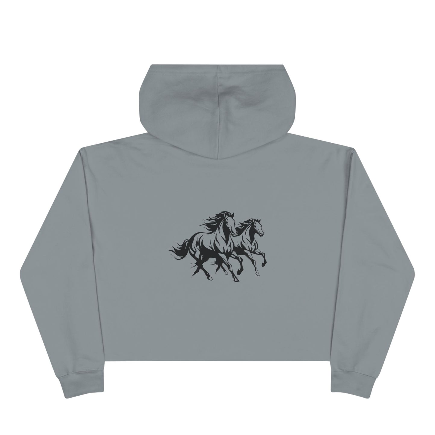 Horsin' Around Women's Crop Hoodie