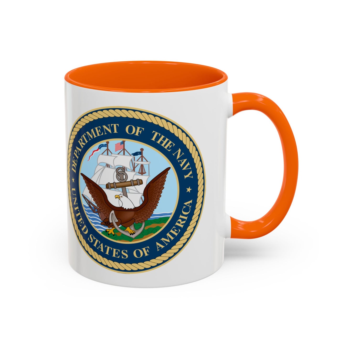 US Navy 2-Tone Coffee Mug