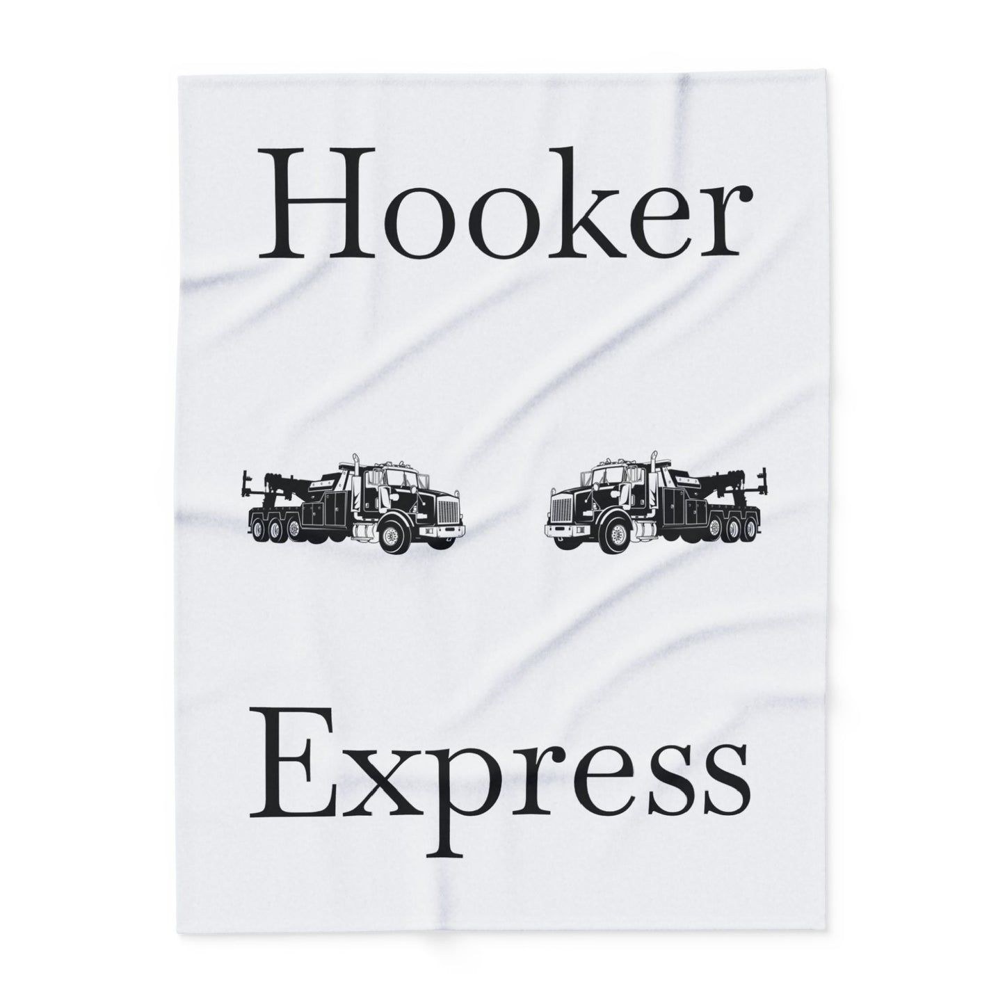 H**ker Express Heavy Tow Truck Arctic Fleece Blanket