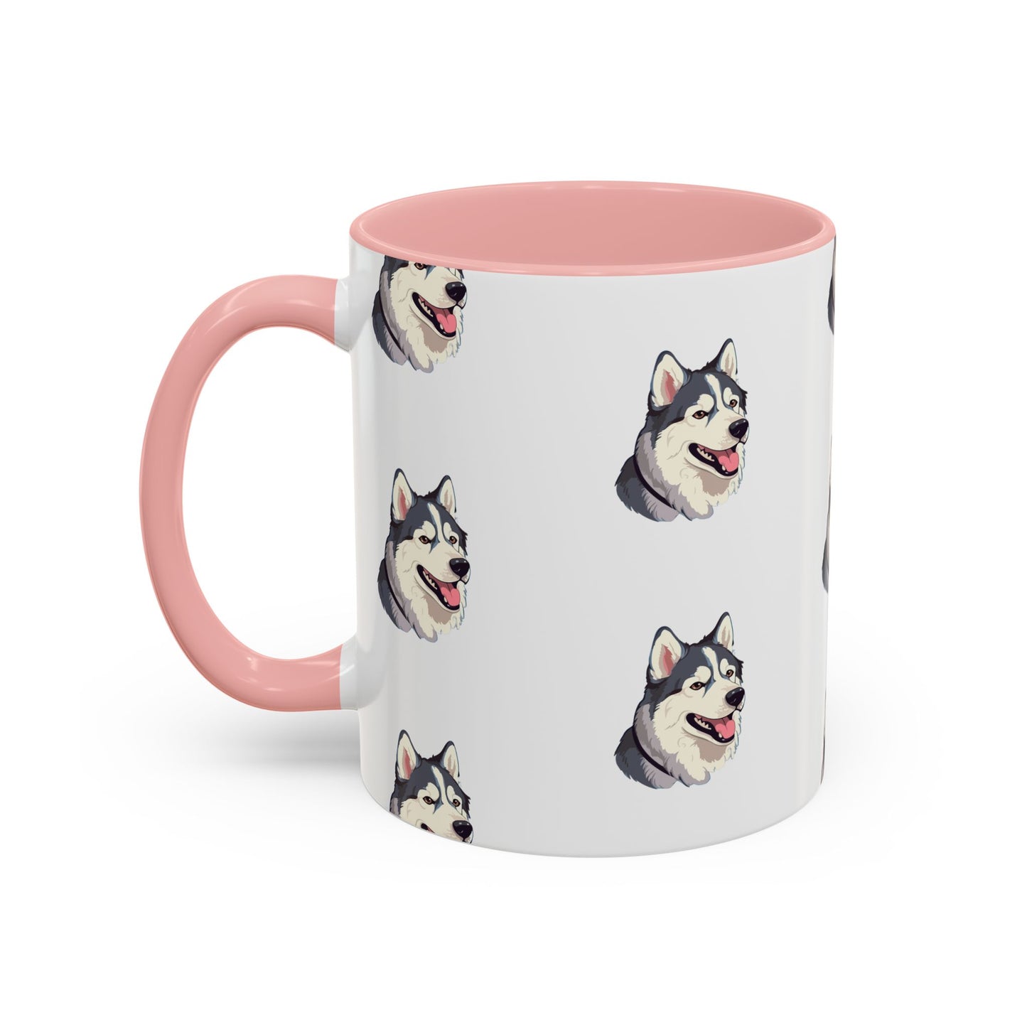 Malamute Head 2-Tone Coffee Mug