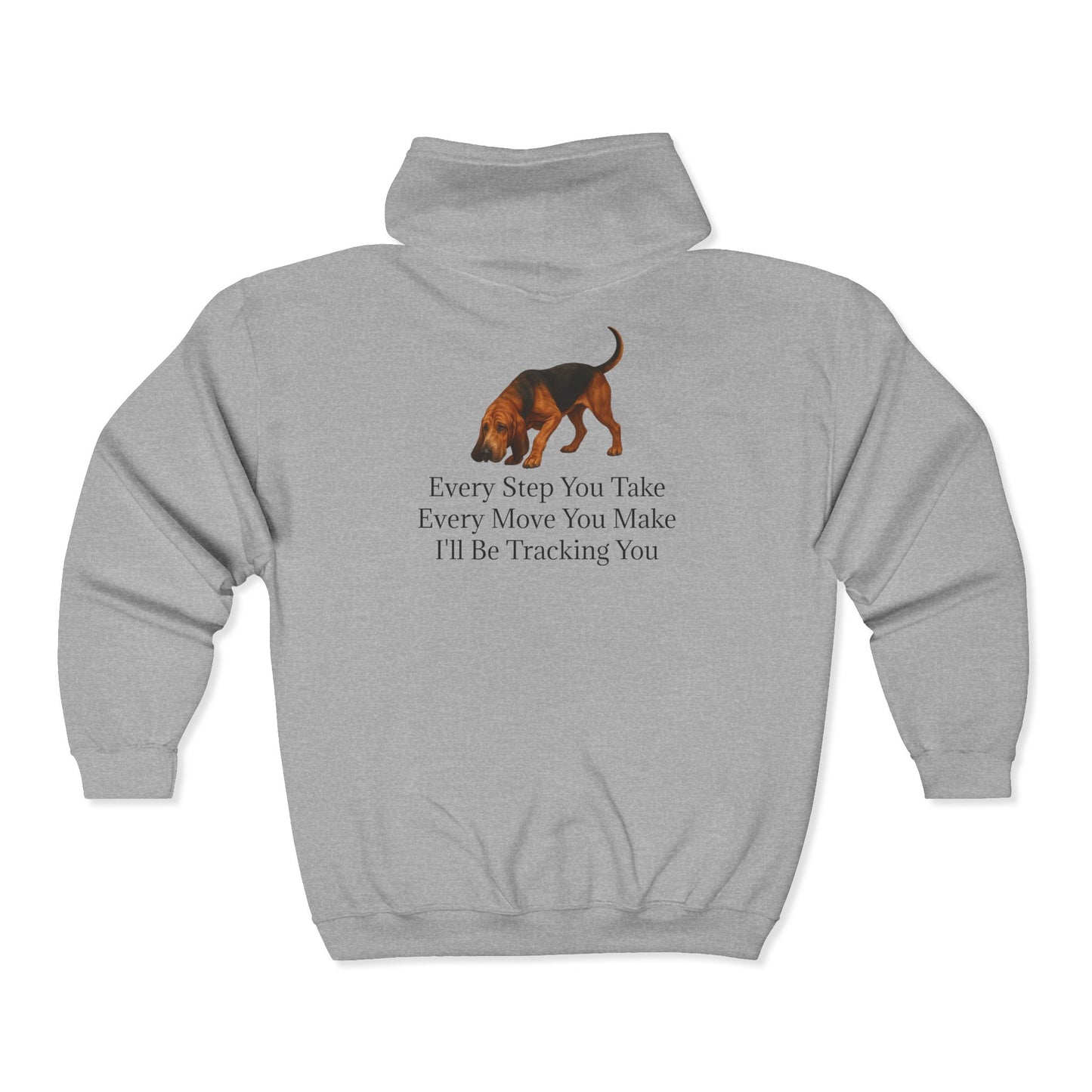 Tracking You Unisex Full Zip Hoodie
