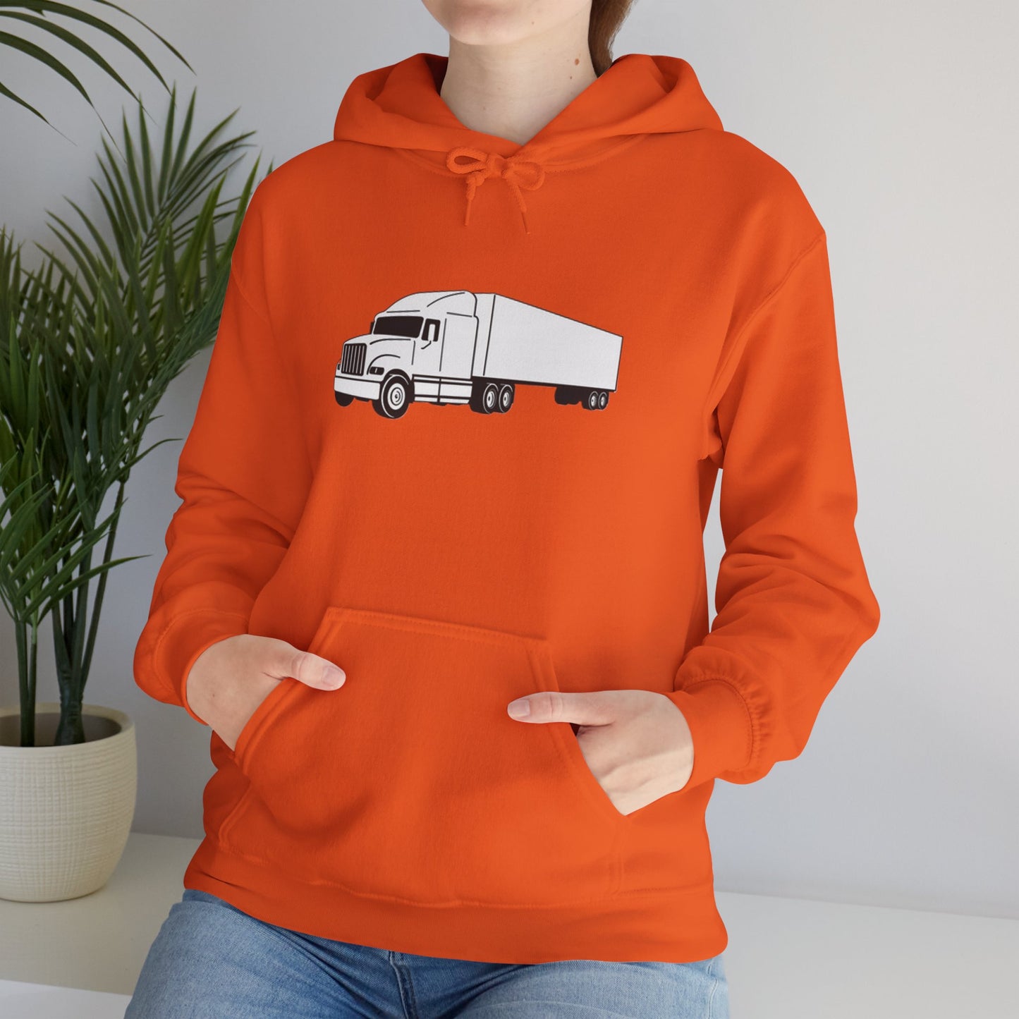 Semi Truck Unisex Hoodie