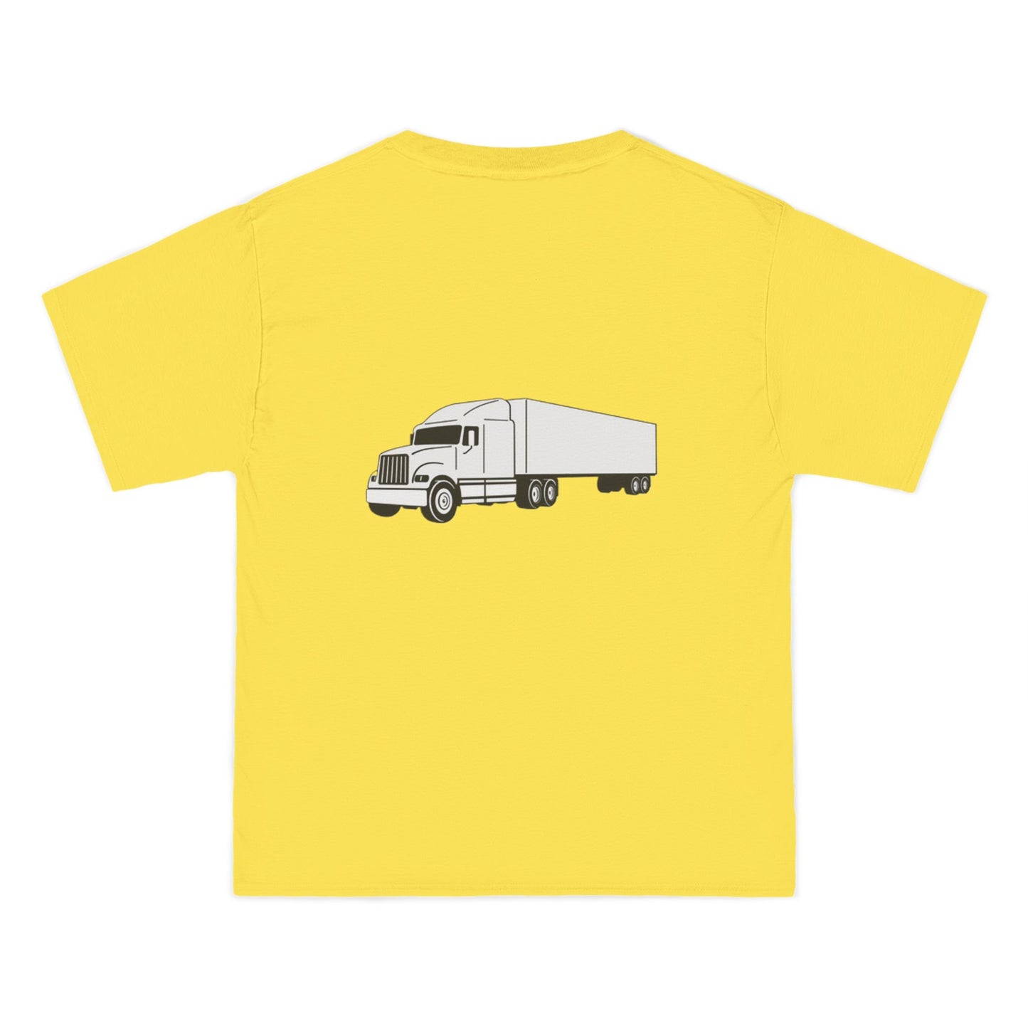Semi Truck Men's Short-Sleeve Crewneck Tee
