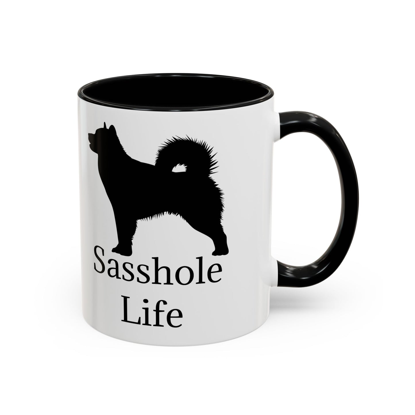 Sasshole Life 2-Tone Coffee Mug