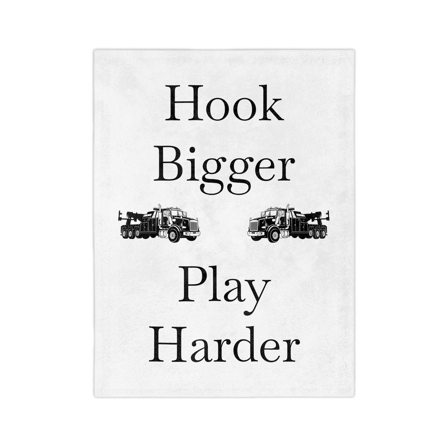 Hook Bigger Velveteen Microfiber Blanket
