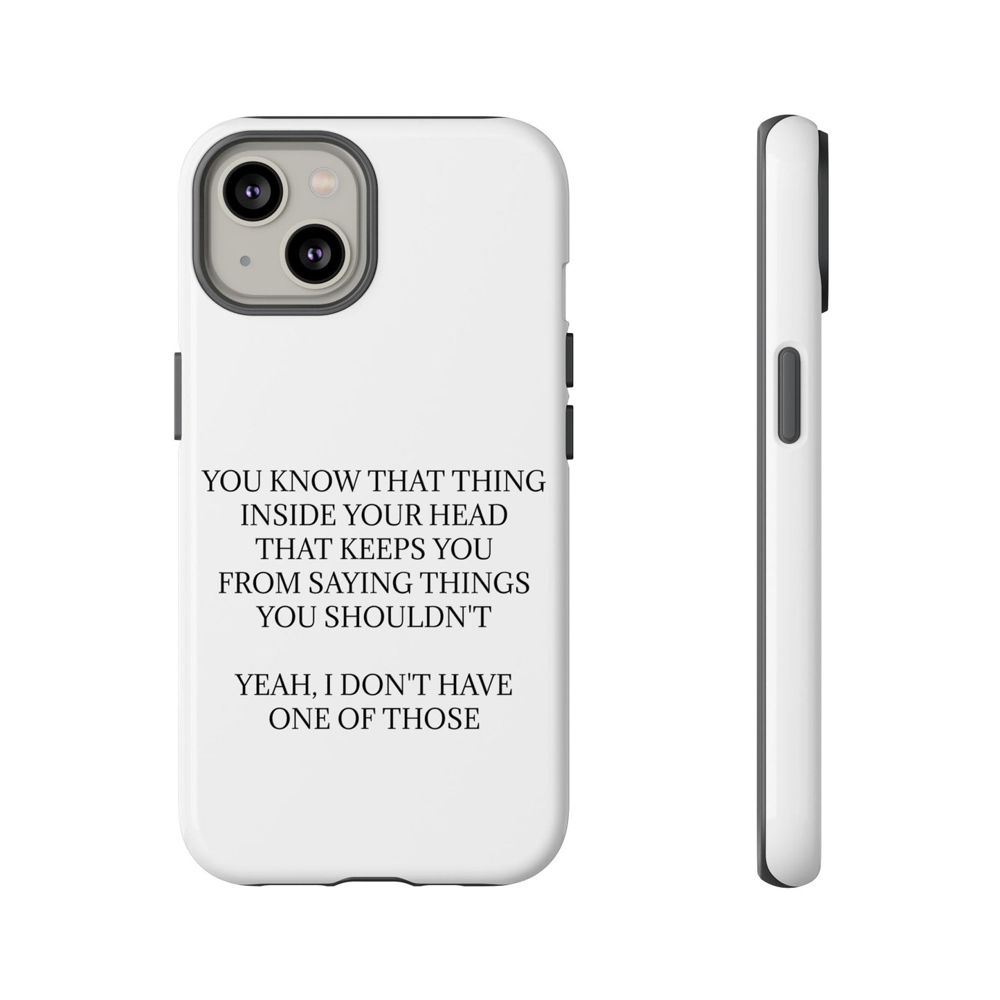 No Filter iPhone Case