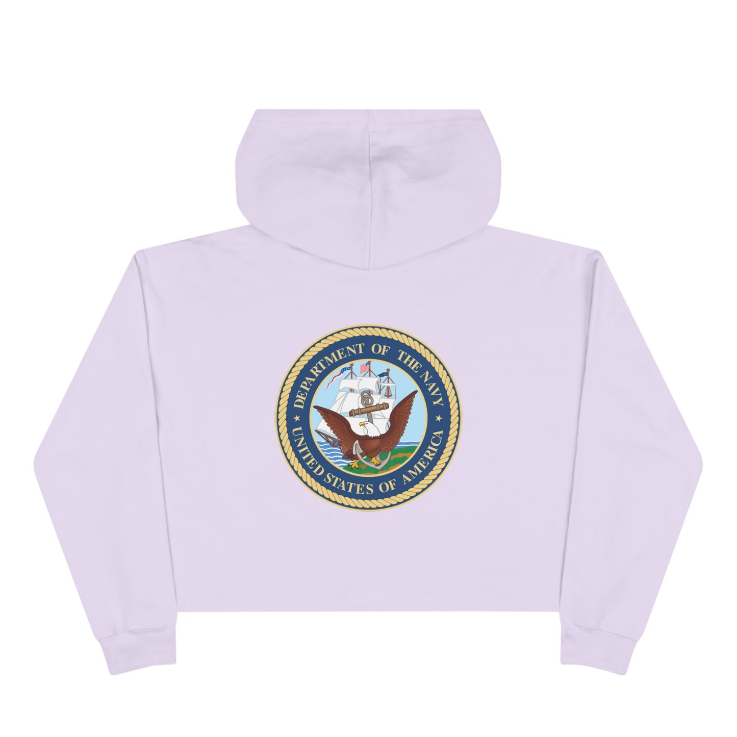 US Navy Women's Crop Hoodie