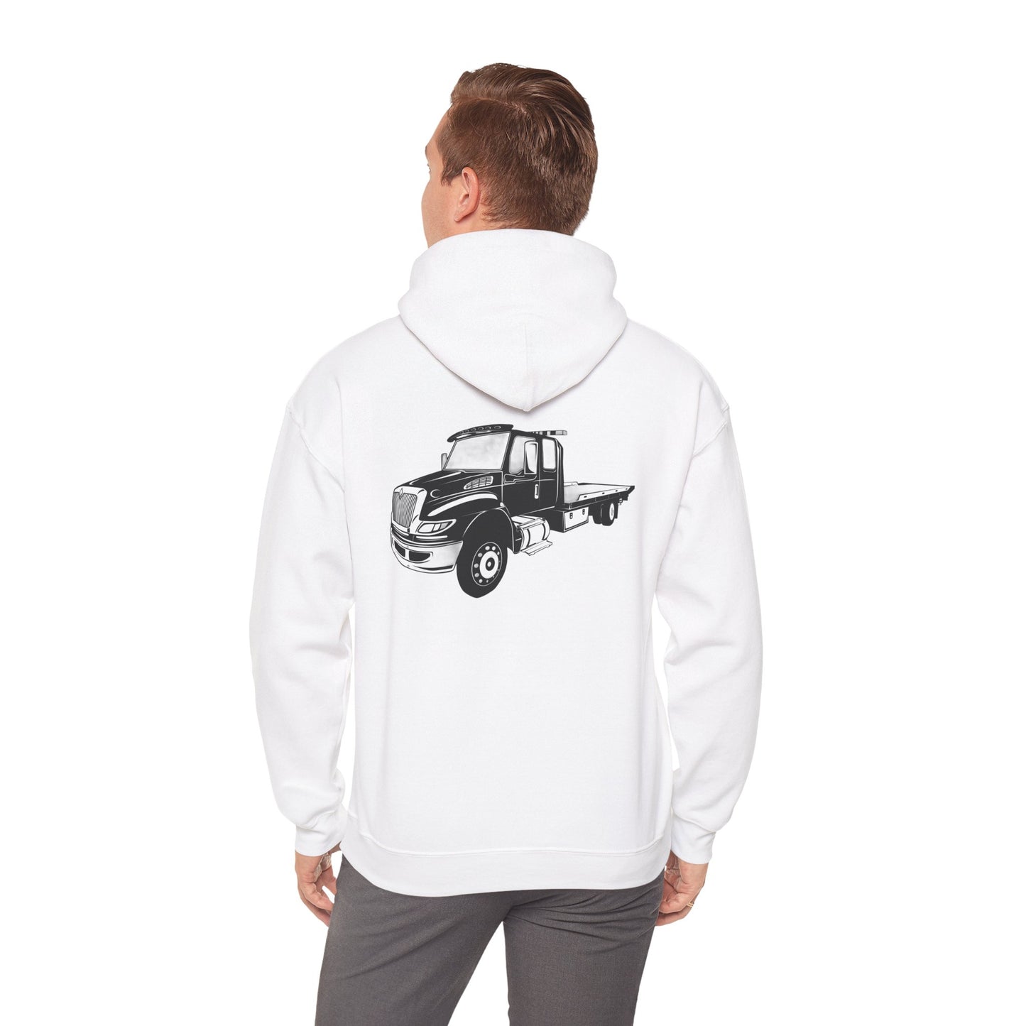 Flatbed Tow Truck Unisex Hoodie