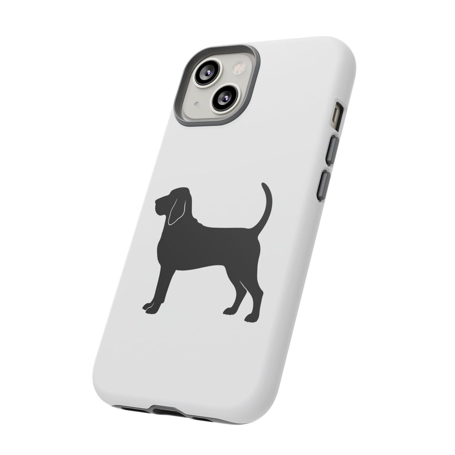 Bloodhound Silhouette iPhone Case