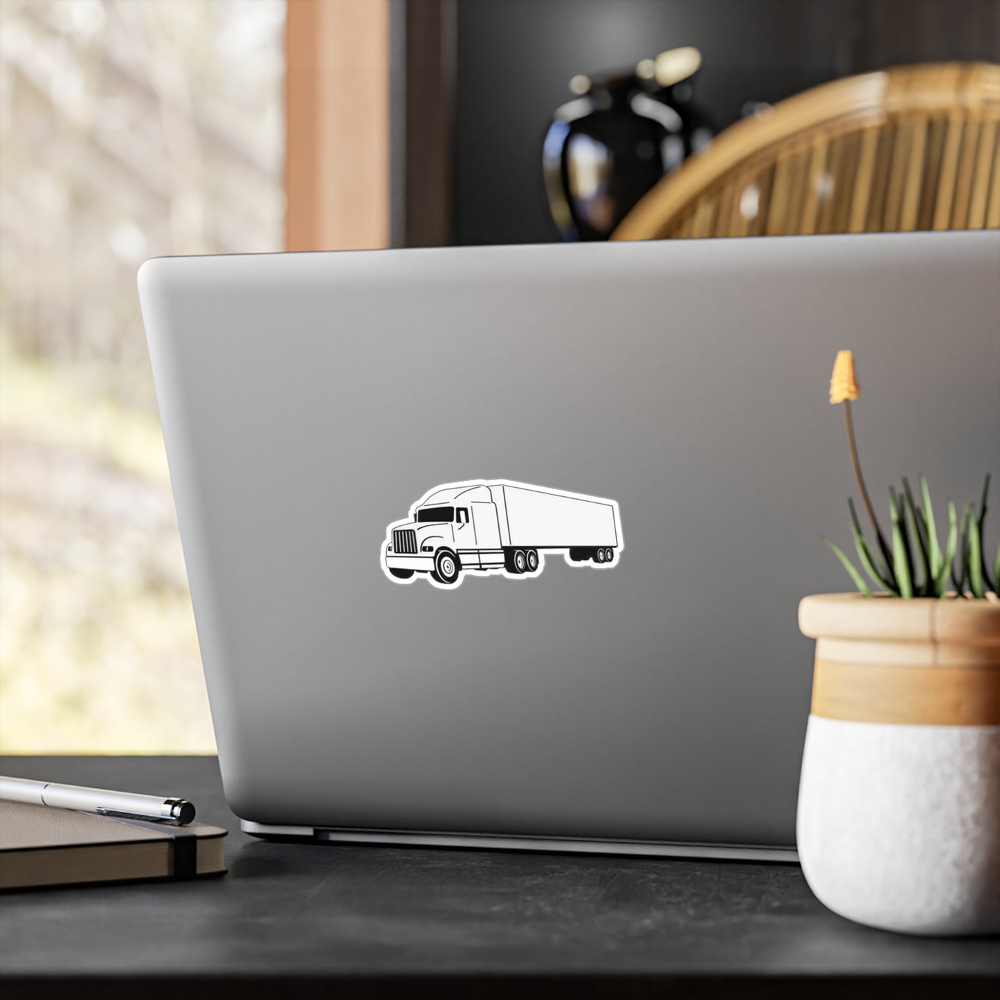 Semi Truck Vinyl Decal