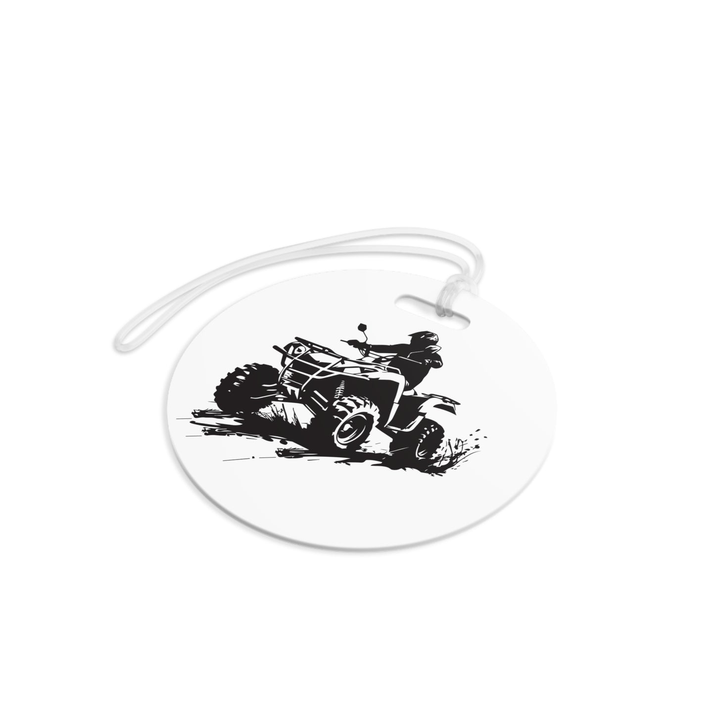 Slingin' Mud Quad Luggage Tag