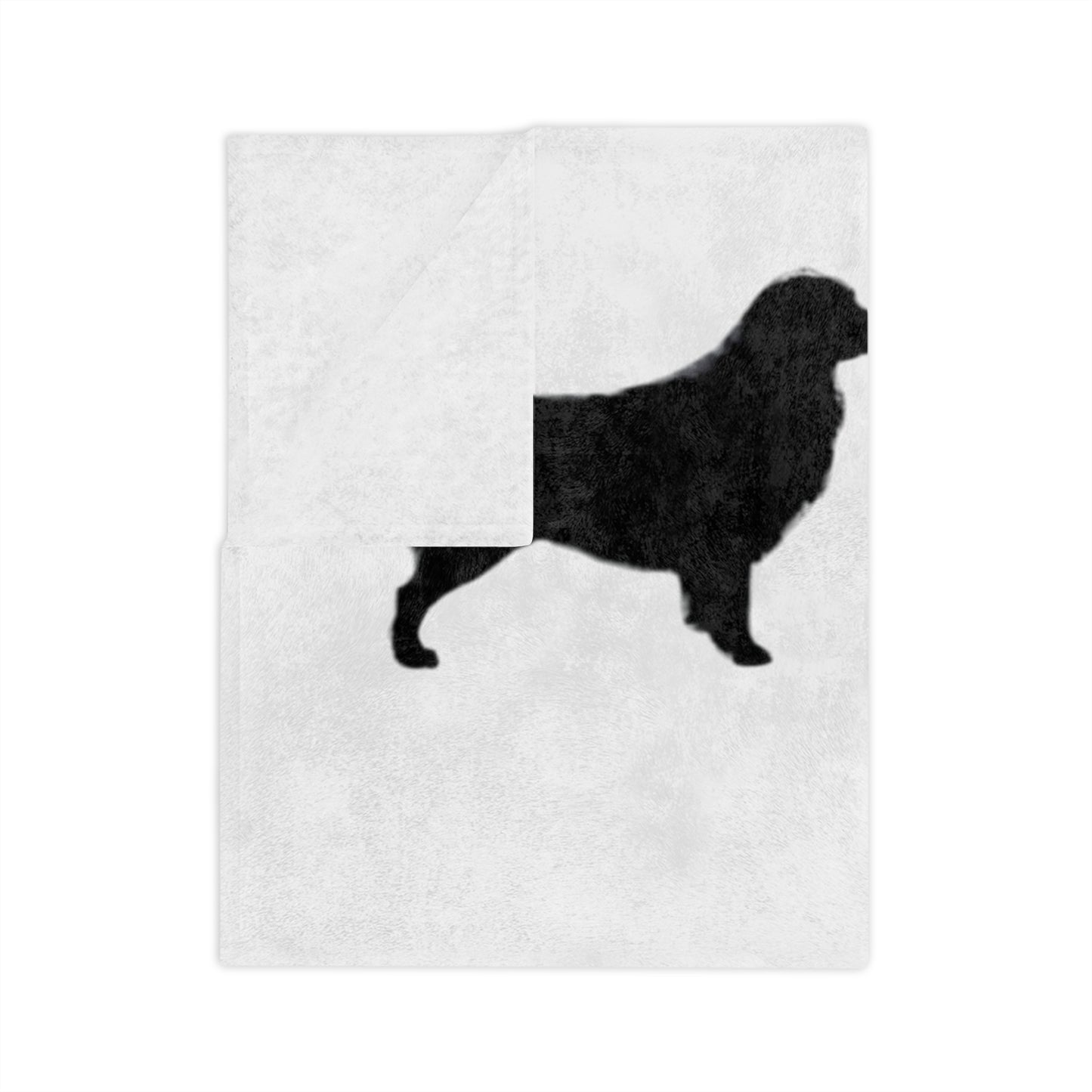 Aussie Silhouette Velveteen Microfiber Blanket