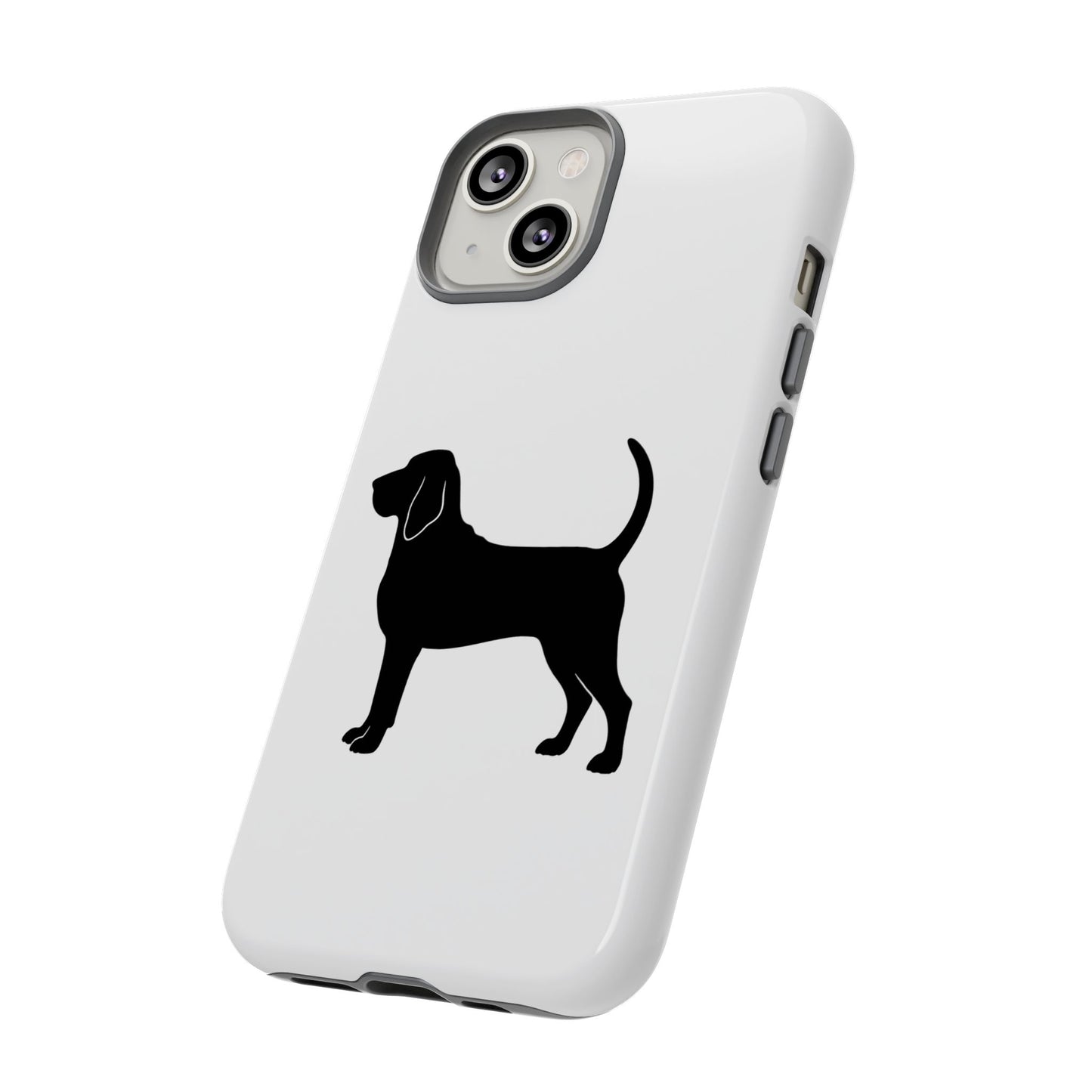 Bloodhound Silhouette iPhone Case
