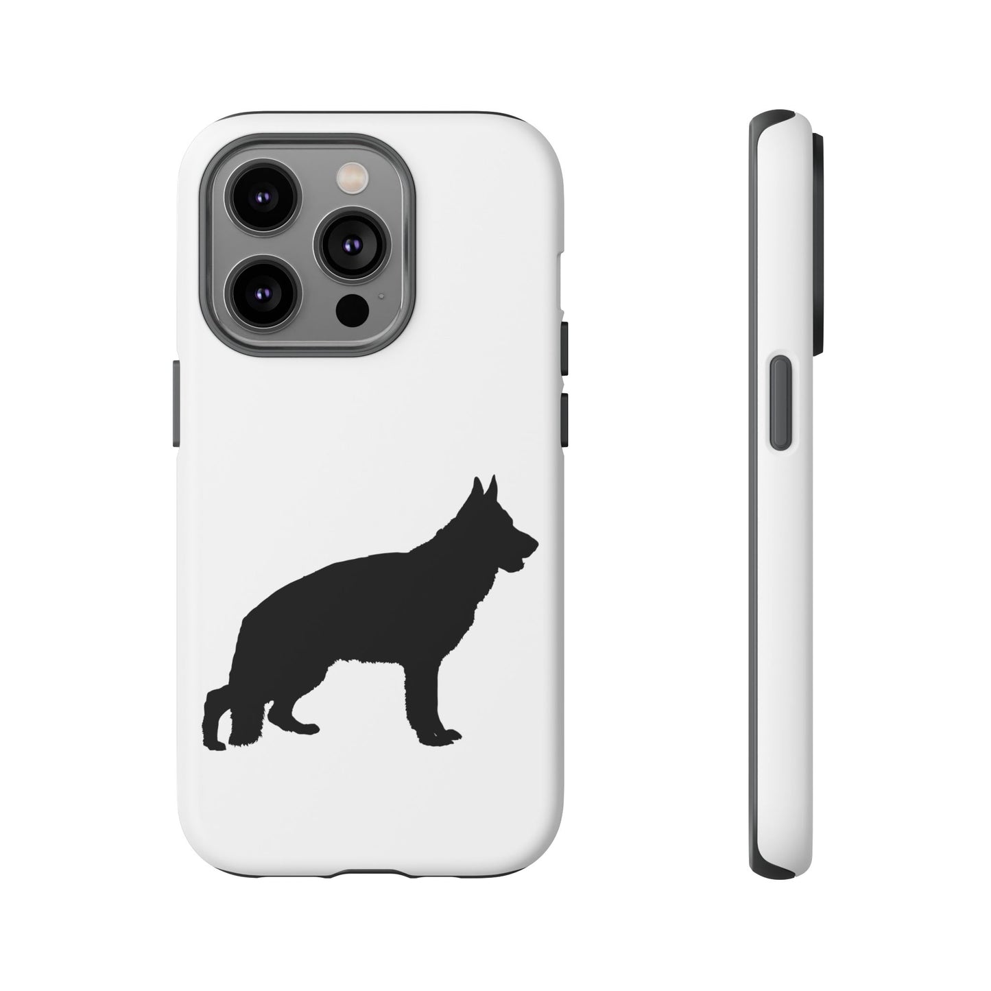 German Shepherd Silhouette iPhone Case