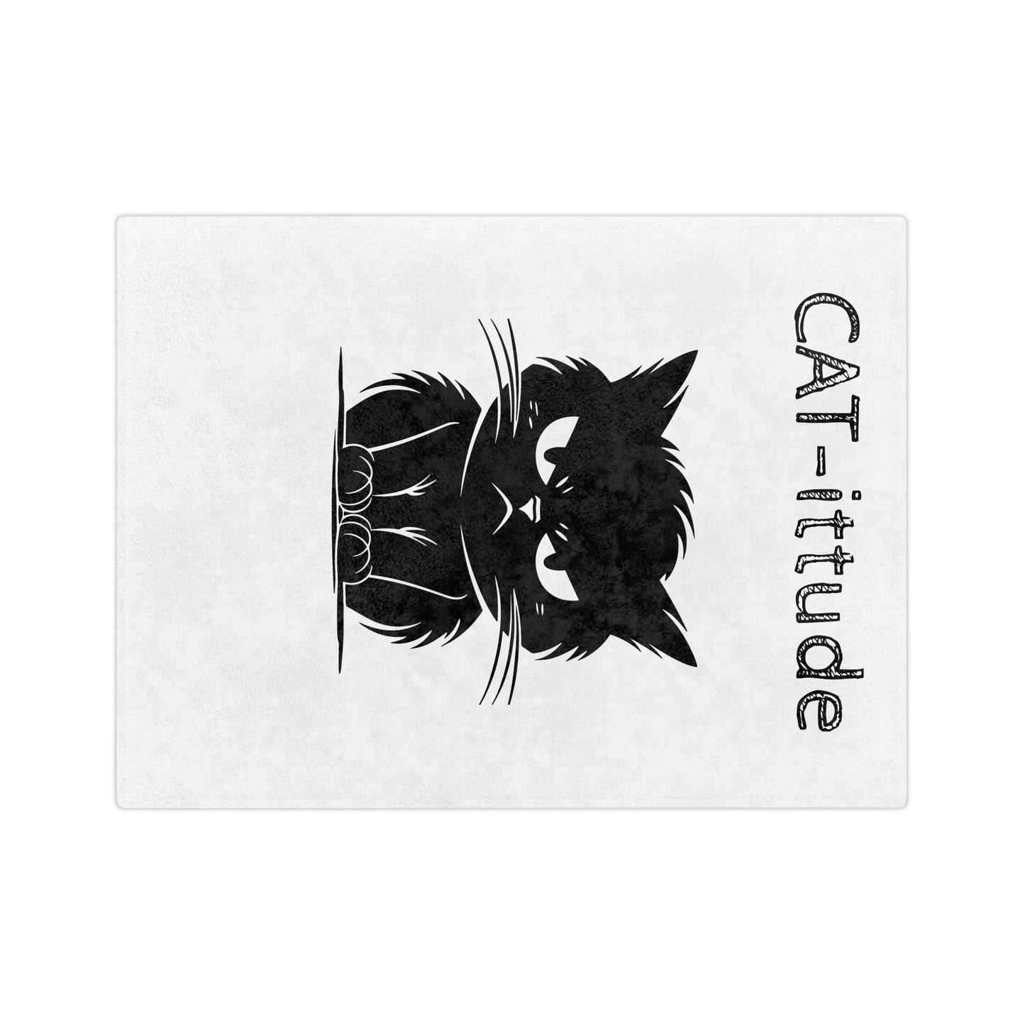 CAT-ittude Velveteen Microfiber Blanket