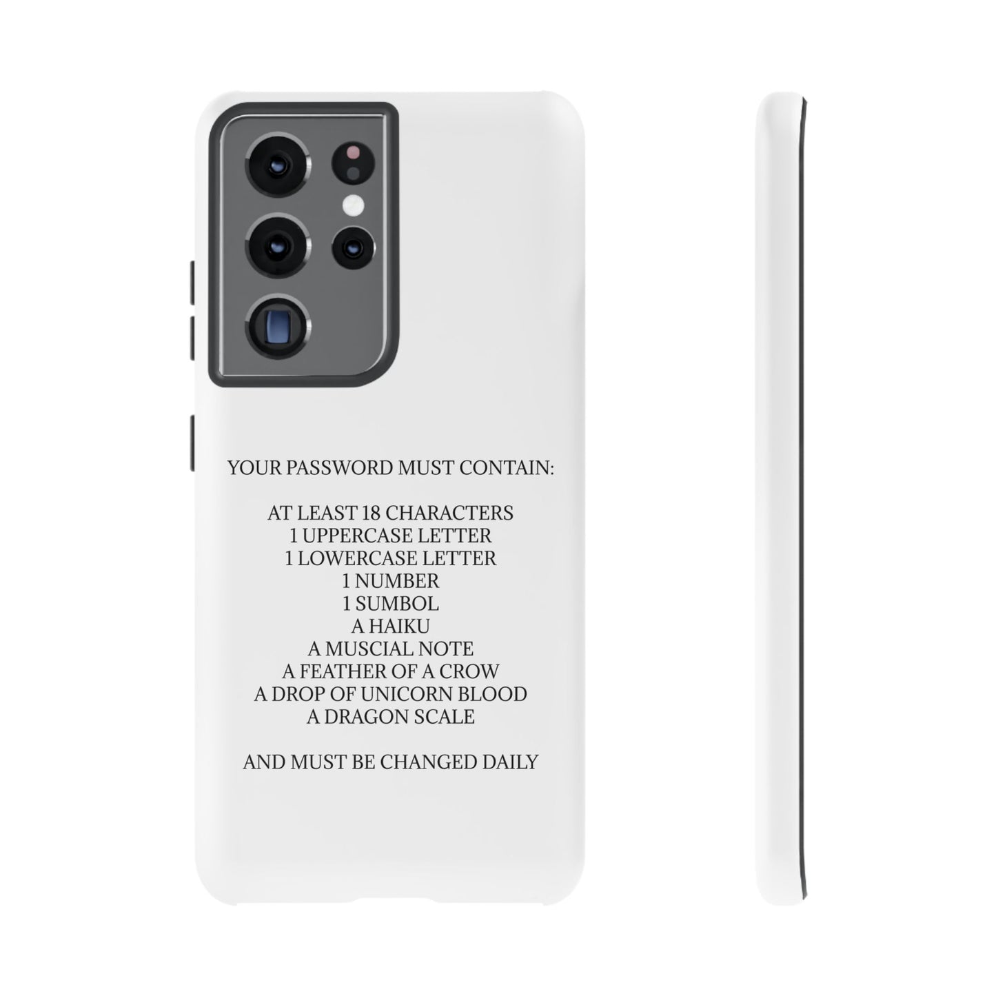 Password Samsung Case
