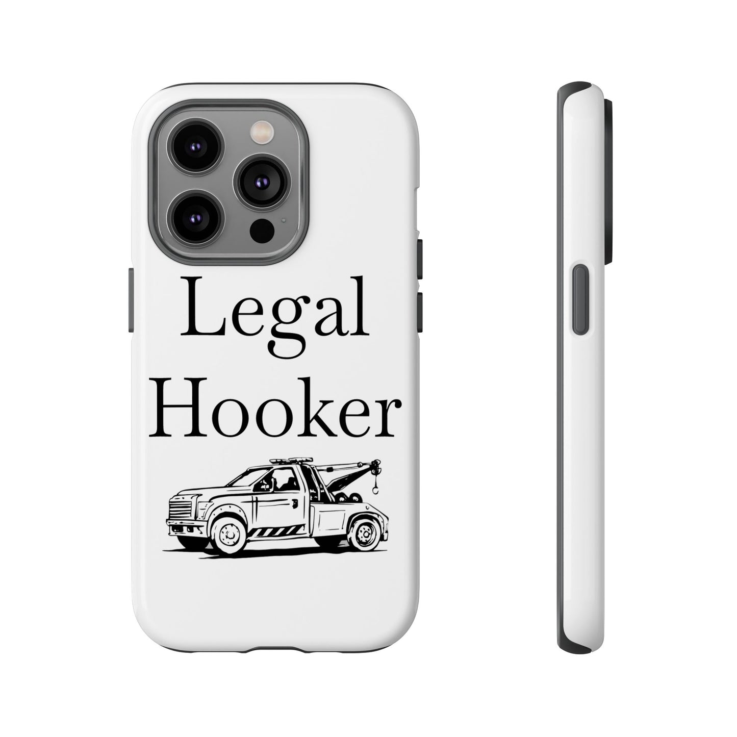 Legal H**ker Wheel Lift Tow Truck iPhone Case