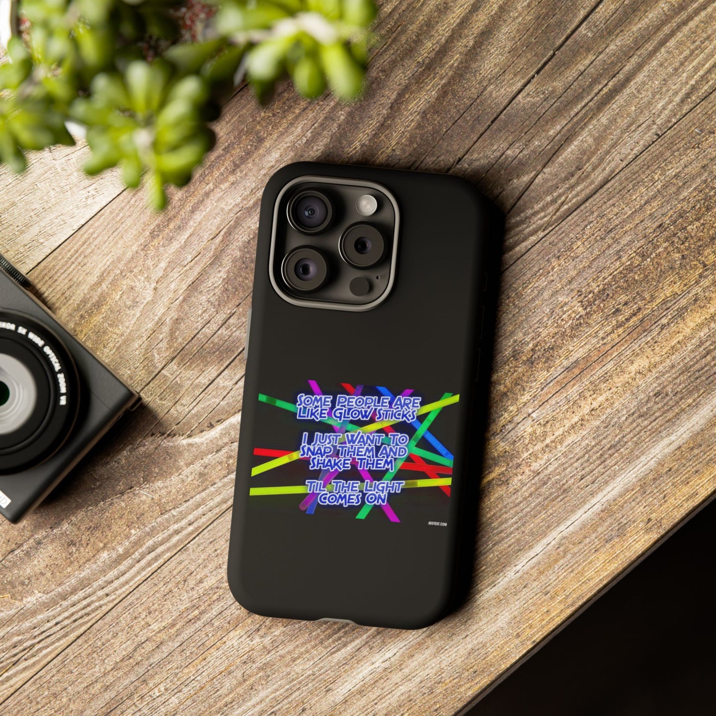 Glow Sticks iPhone Case