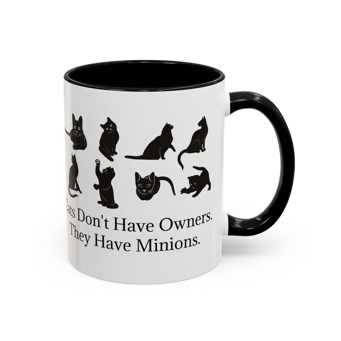 Cat Minions 2-Tone Coffee Mug
