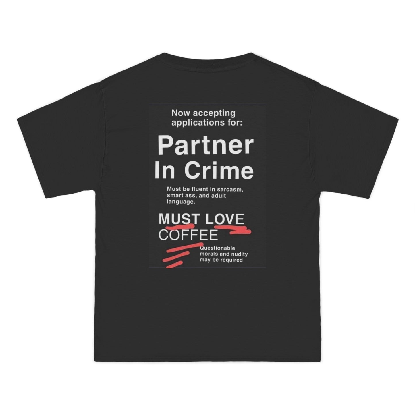 Partner In Crime Men's Short-Sleeve Crewneck Tee