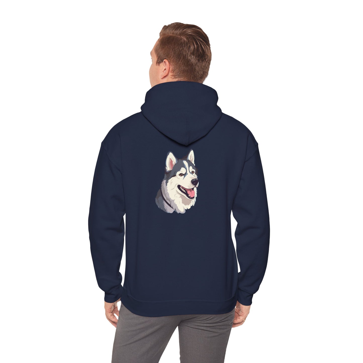 Malamute Head Unisex Hoodie
