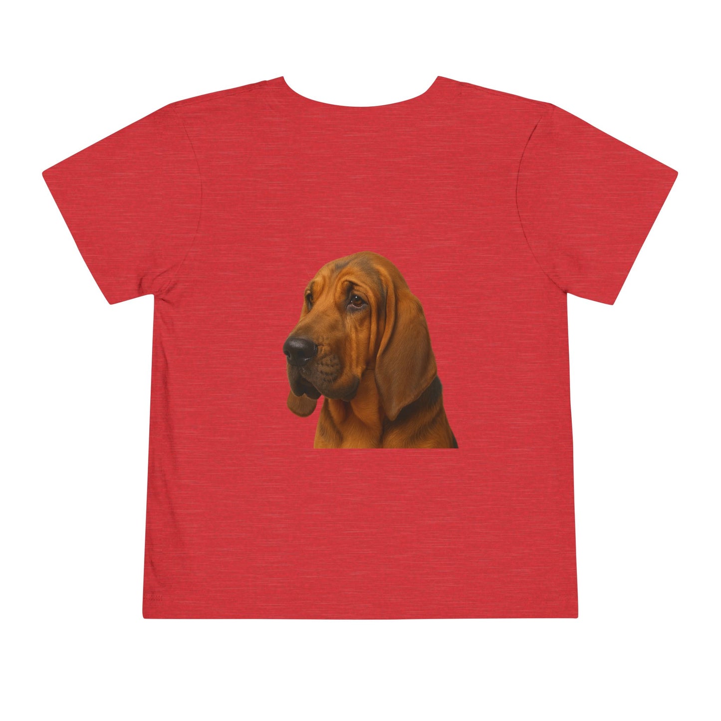 Bloodhound Head Toddler Unisex Short Sleeve Crewneck Tee