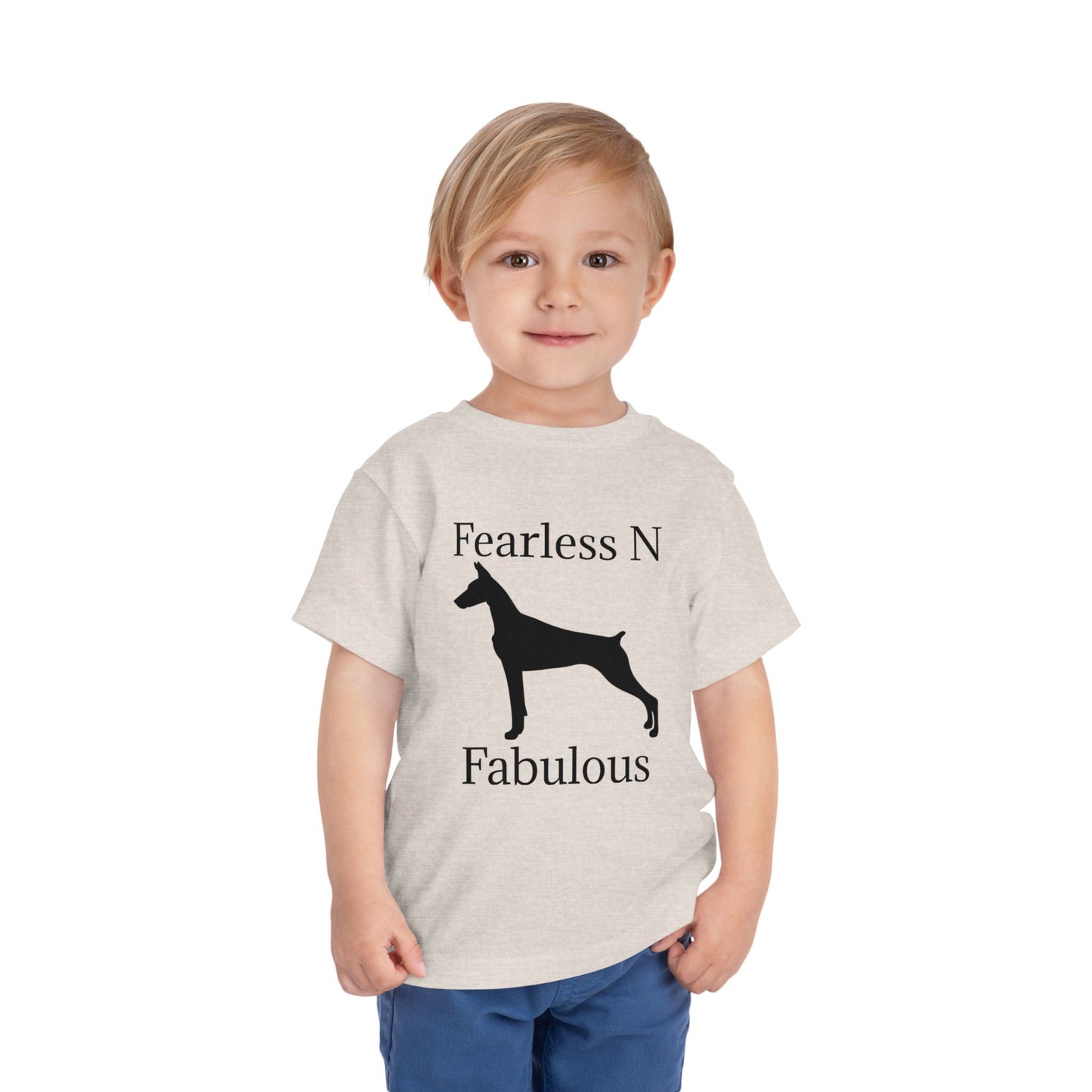 Fearless N Fabulous Toddler Unisex Short Sleeve Crewneck Tee