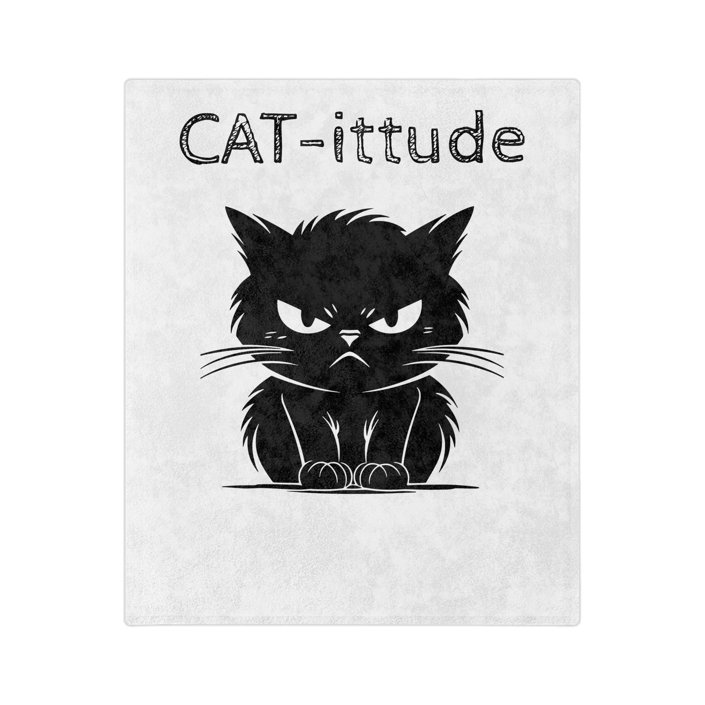 CAT-ittude Velveteen Microfiber Blanket