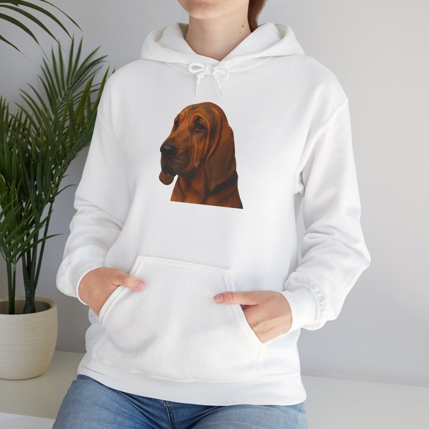 Bloodhound Head Unisex Hoodie