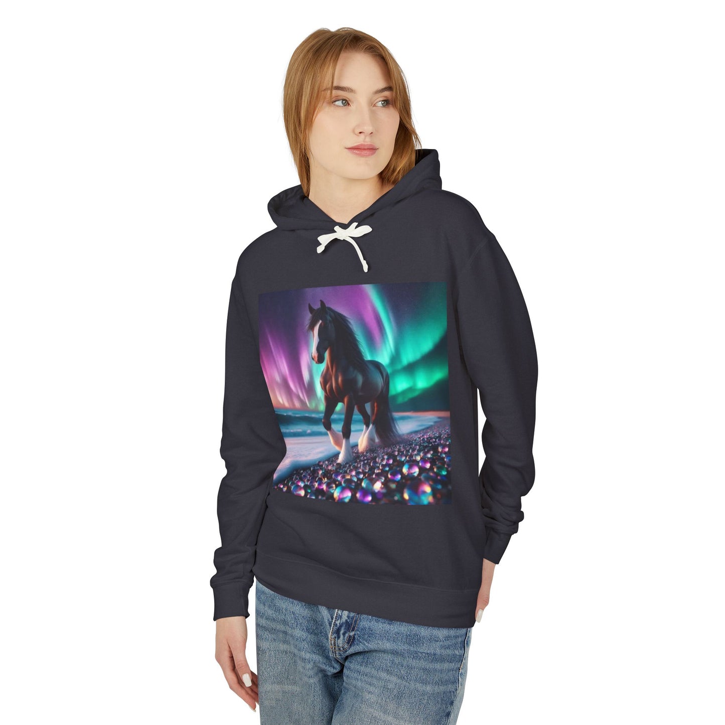 Midnight Magic Unisex Lightweight Hoodie