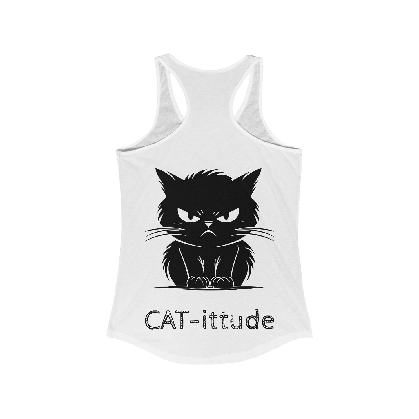 CAT-ittude Women's Racerback Tank