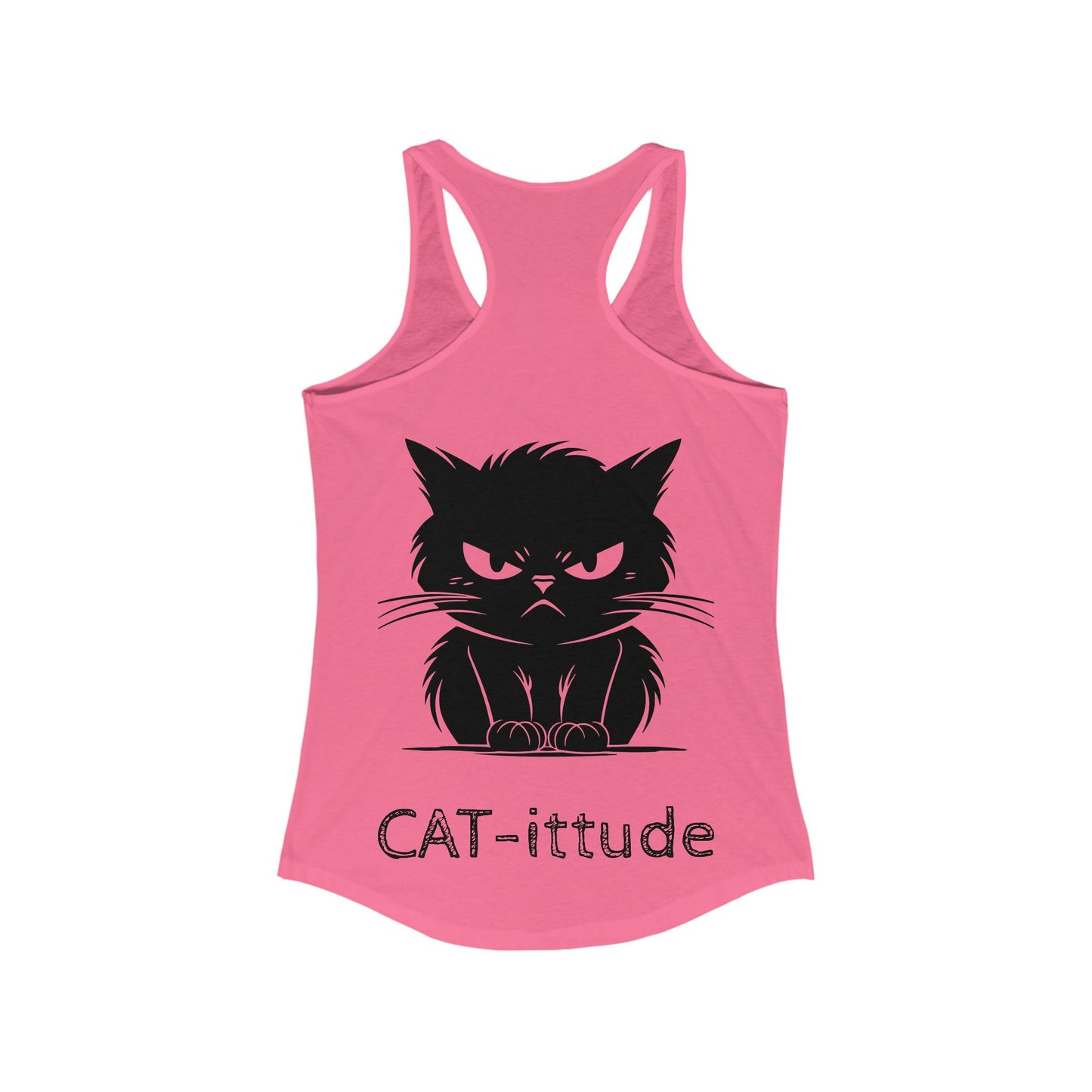 CAT-ittude Women's Racerback Tank