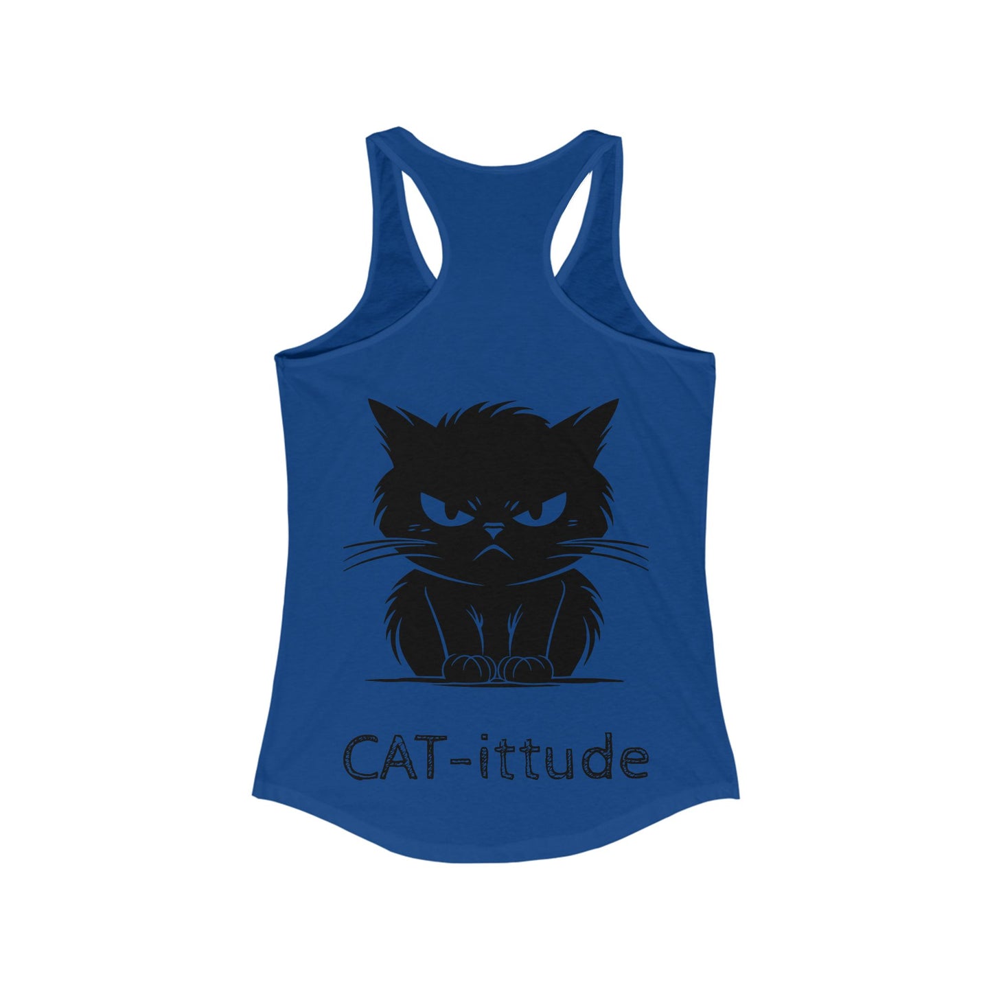 CAT-ittude Women's Racerback Tank