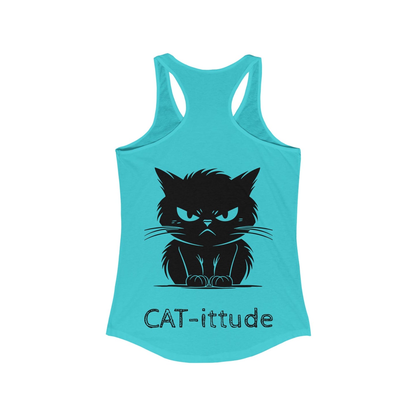 CAT-ittude Women's Racerback Tank