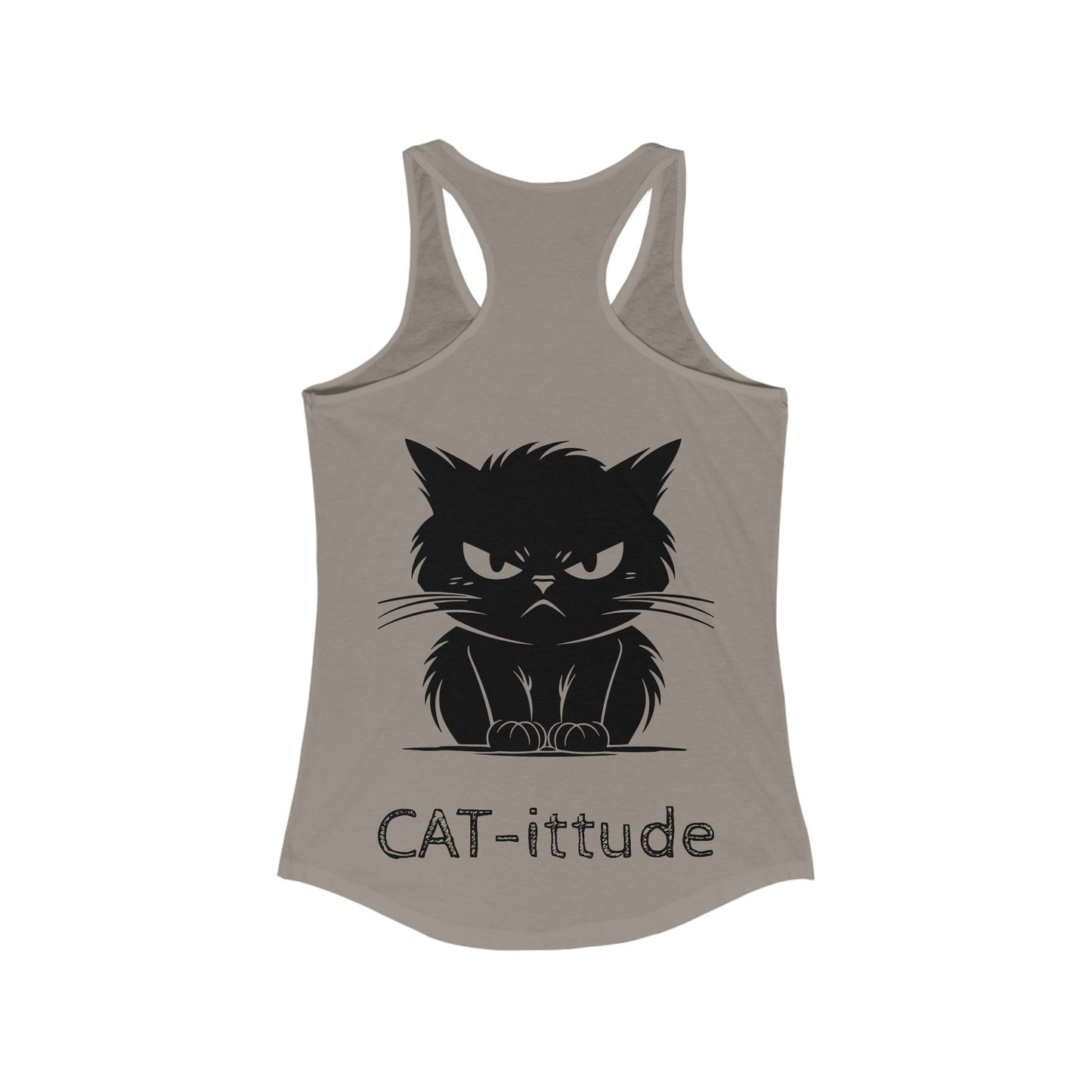 CAT-ittude Women's Racerback Tank
