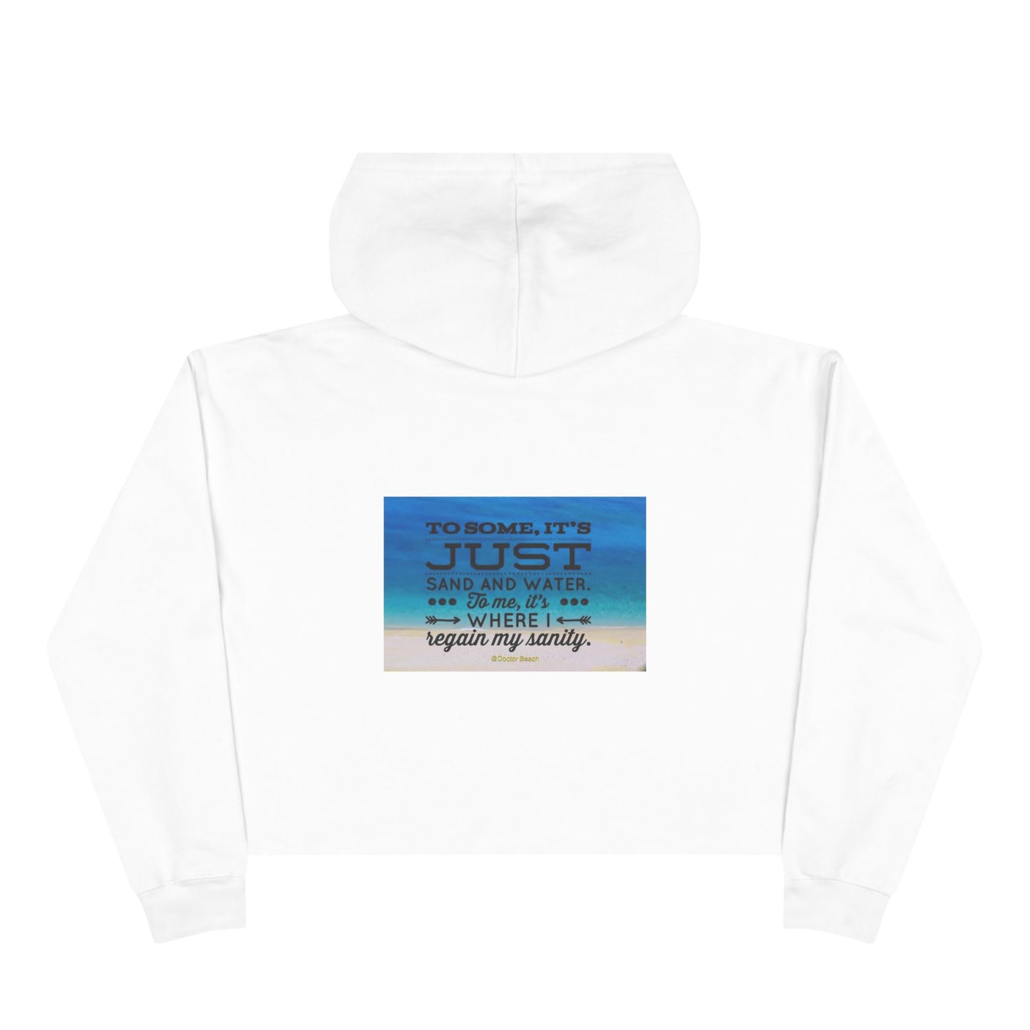 Dr. Beach Women's Crop Hoodie