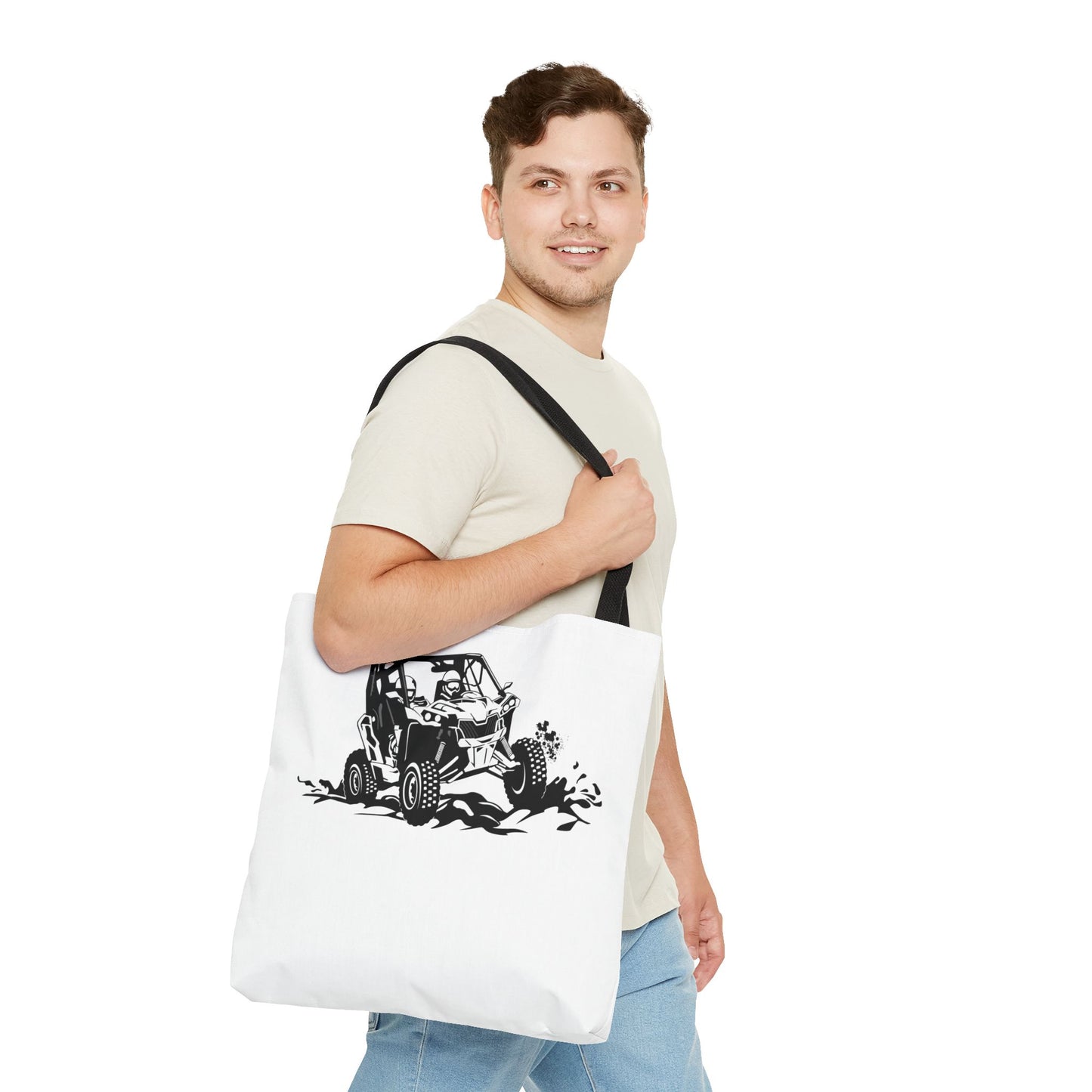 Slingin' Mud Side By Side Tote Bag