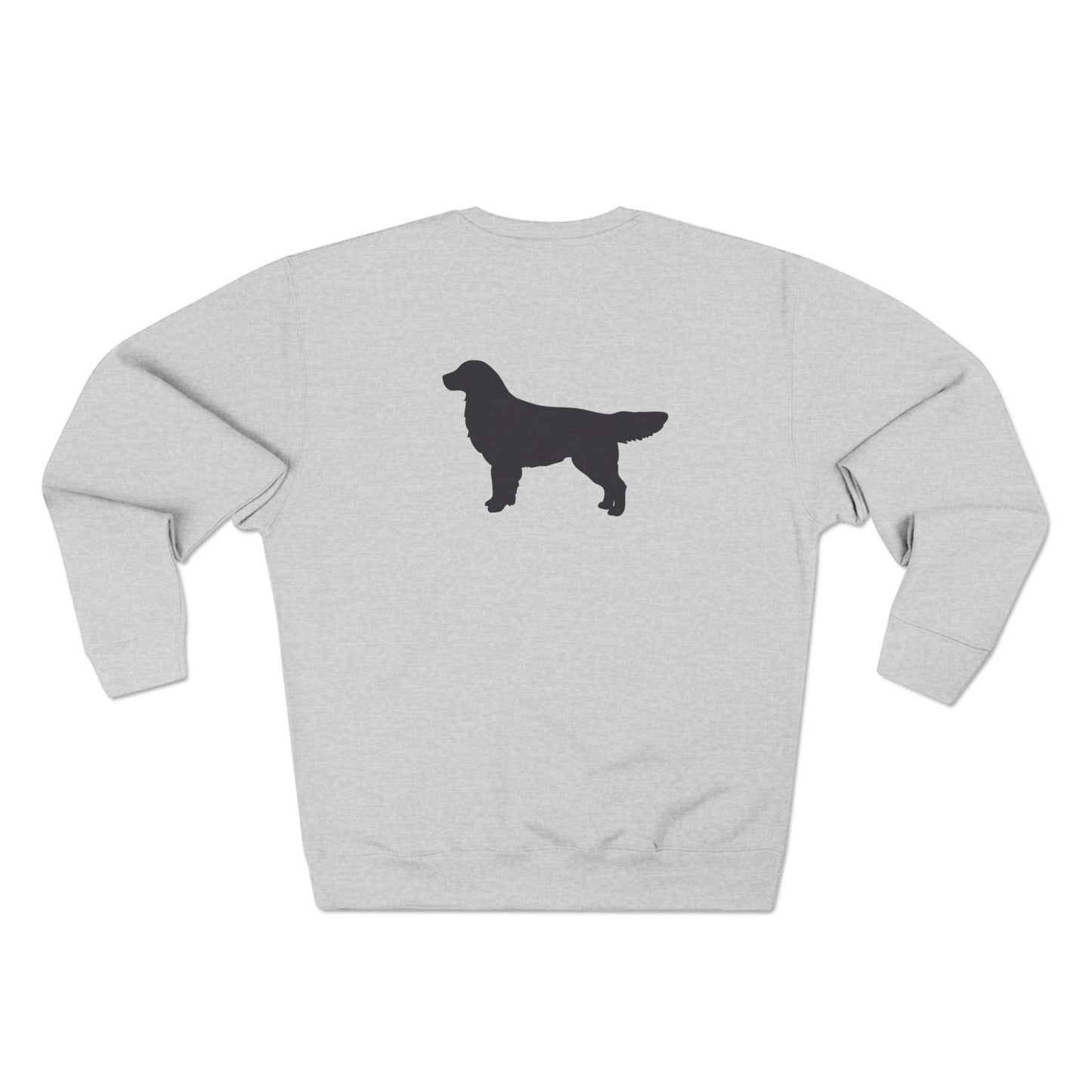 Golden Silhouette Unisex Crewneck Sweatshirt