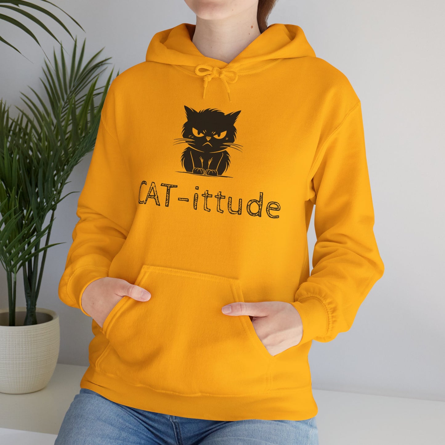 CAT-ittude Unisex Hoodie