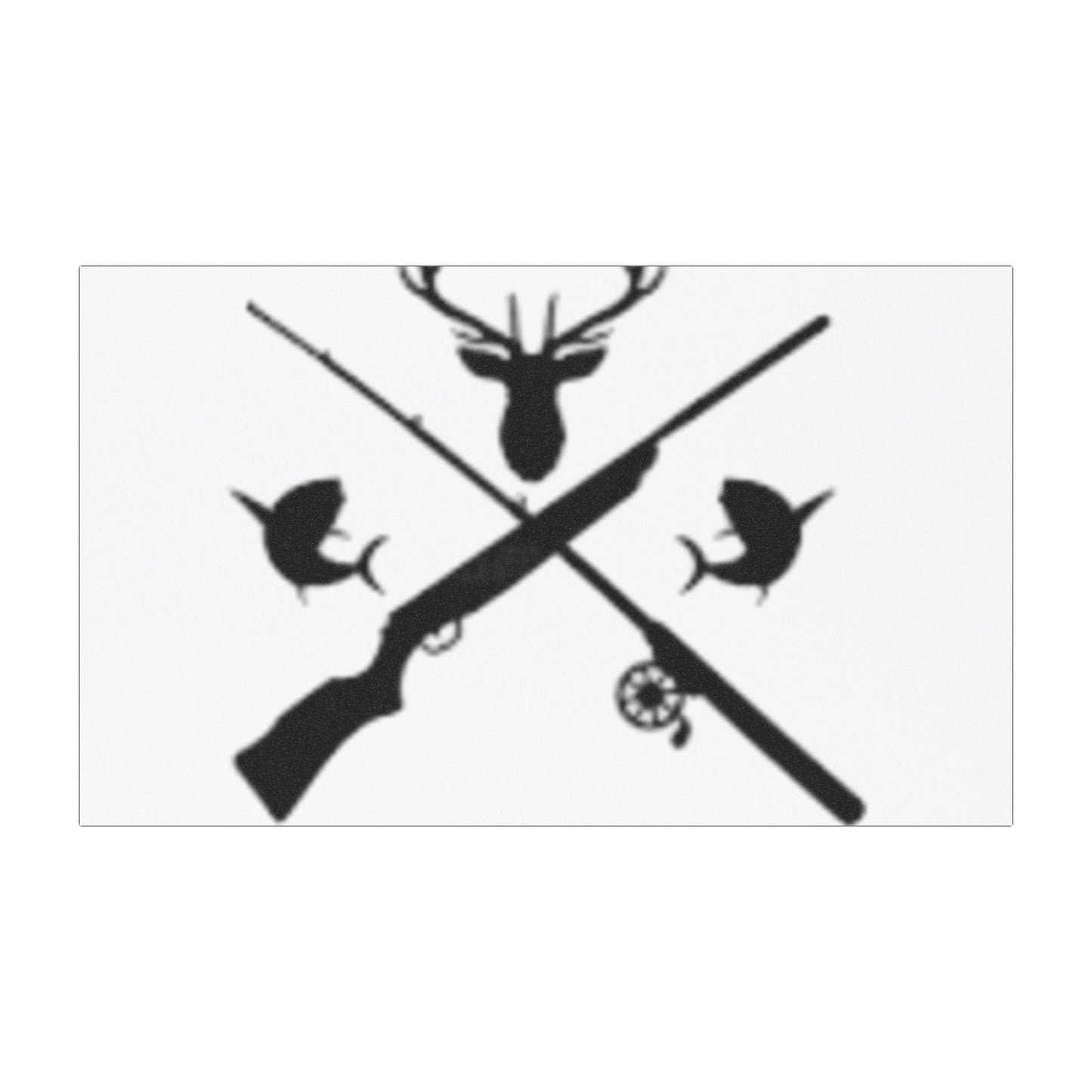 Hutning/Fishing Indoor/Outdoor Magnet