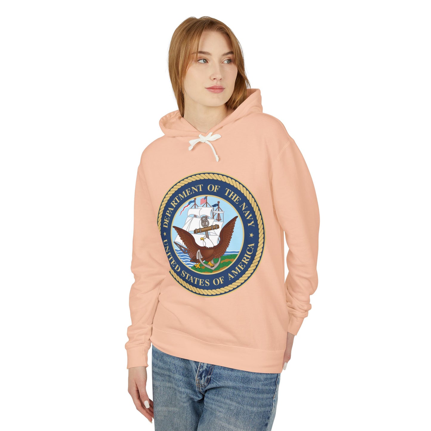 US Navy Unisex Lightweight Hoodie
