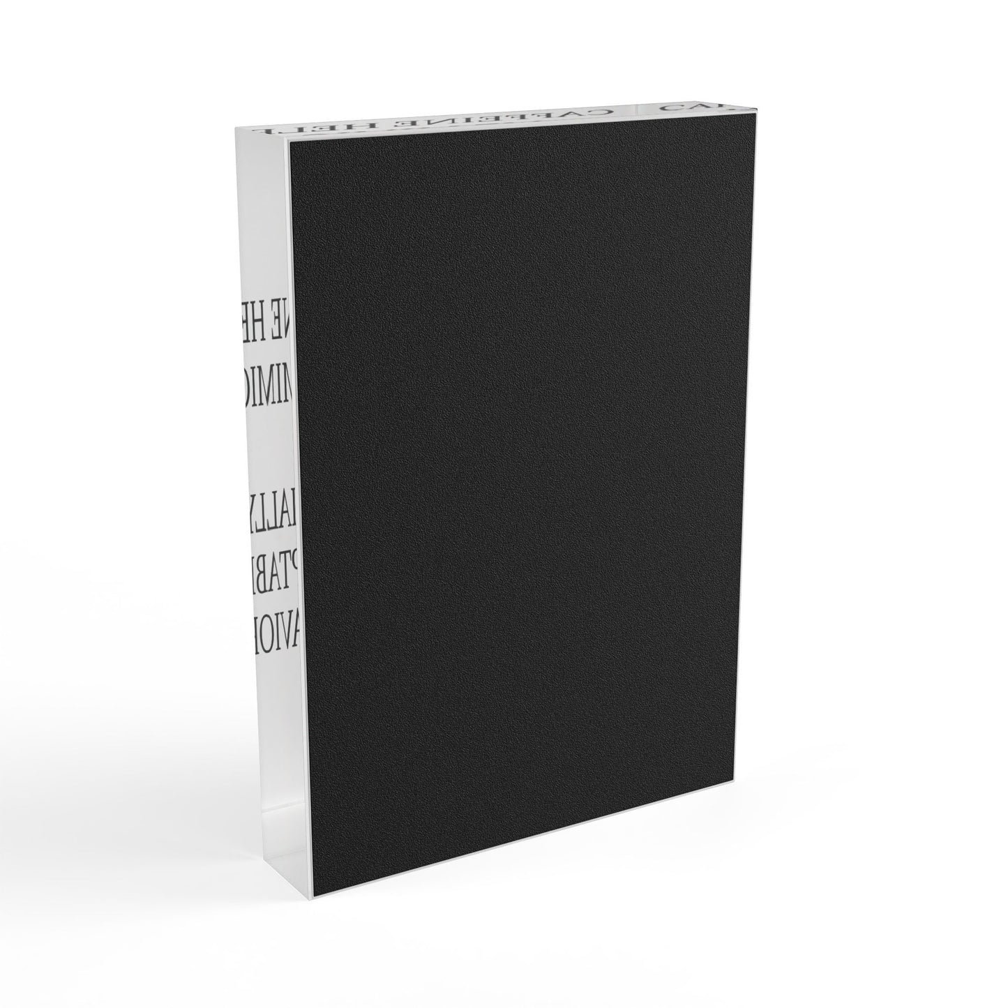 Socially Acceptable Acrylic Photo Block