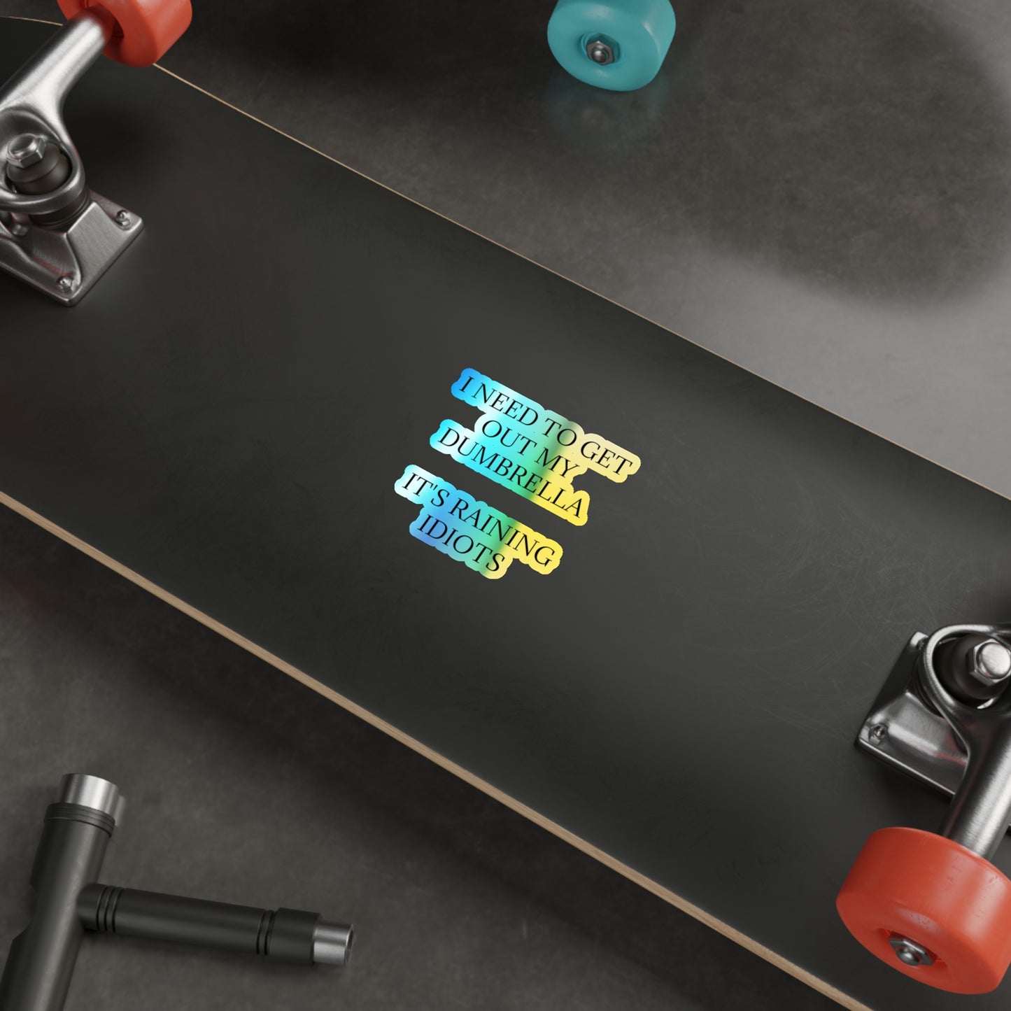 Dumbrella Holographic Sticker