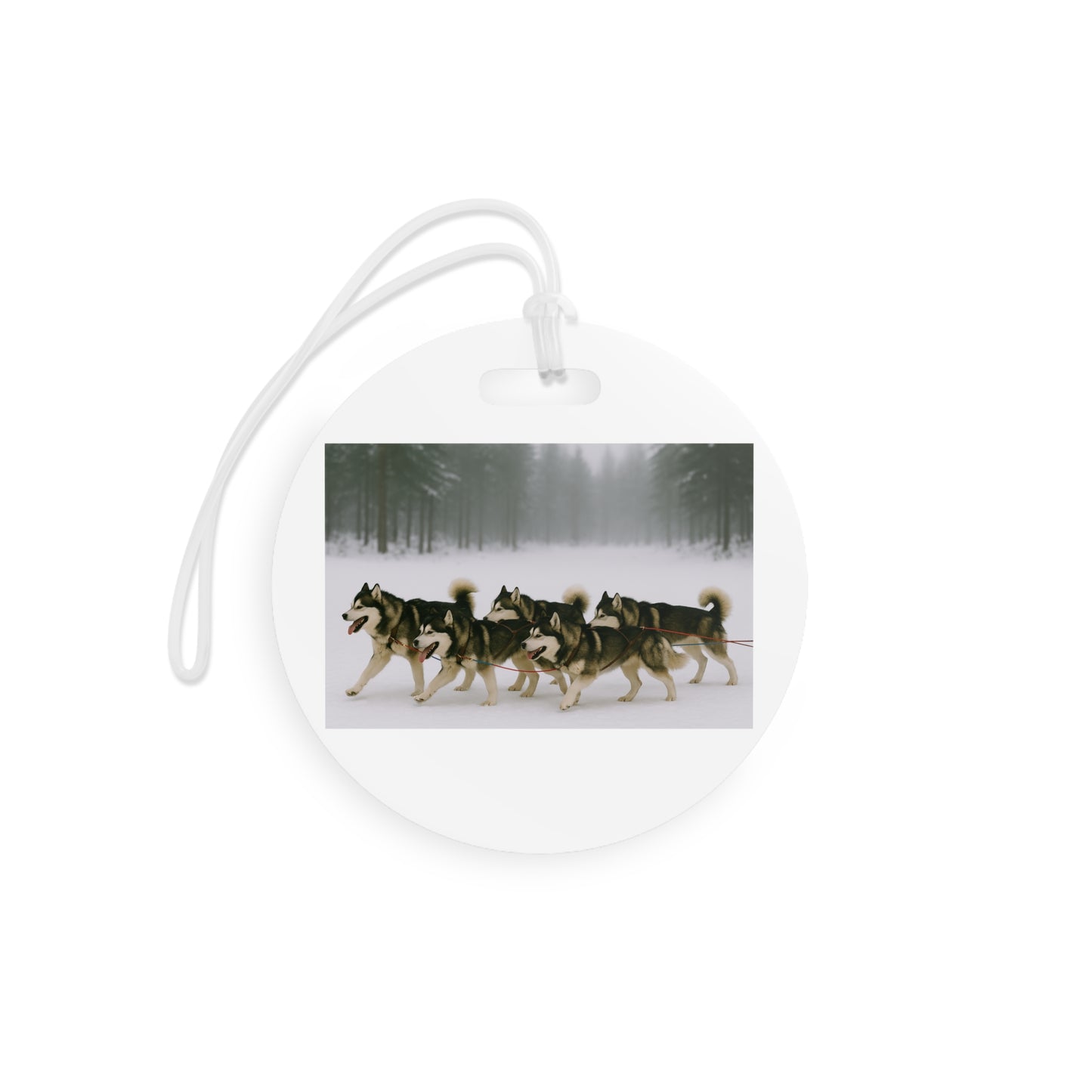 Mush On Luggage Tag