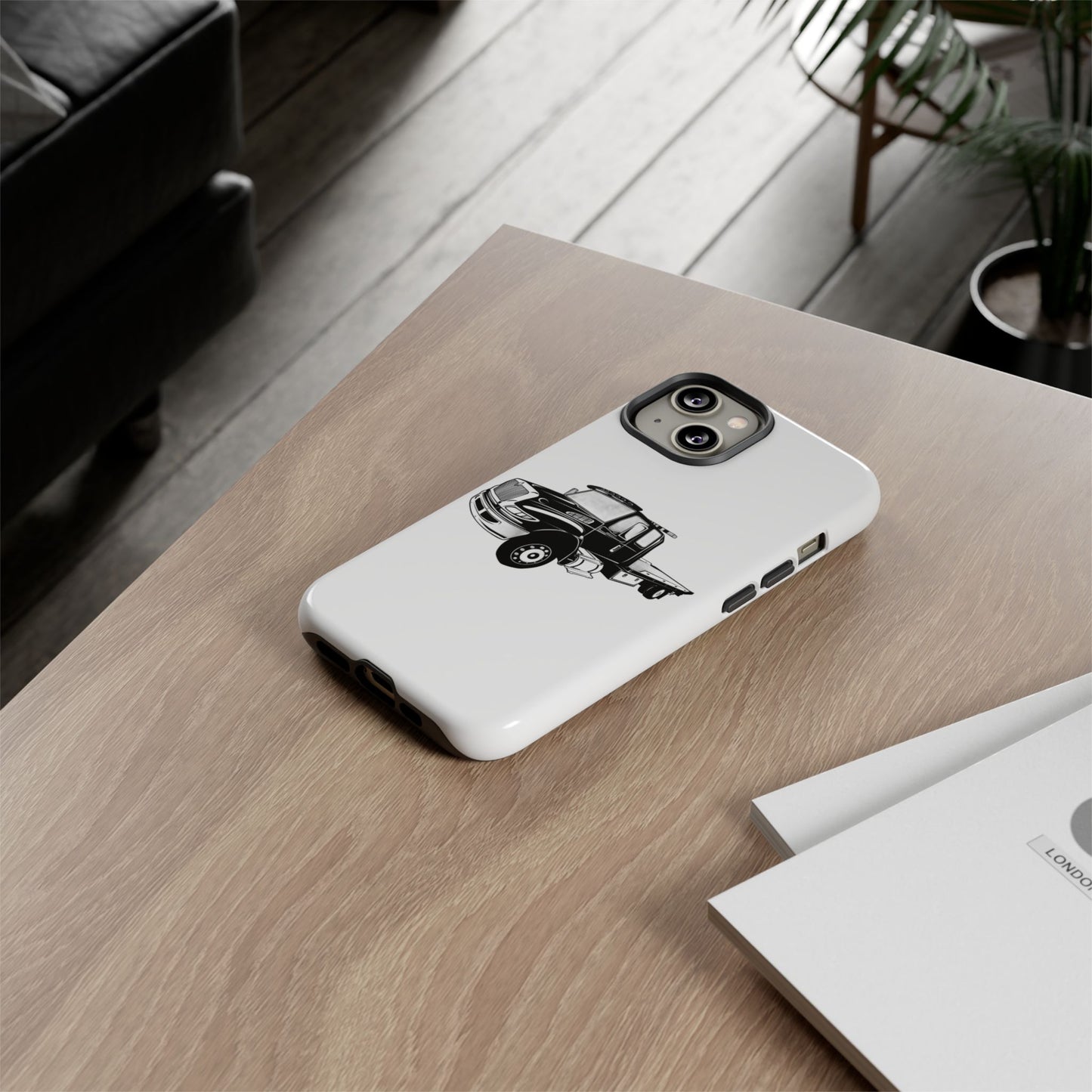 Flatbed Tow Truck iPhone Case