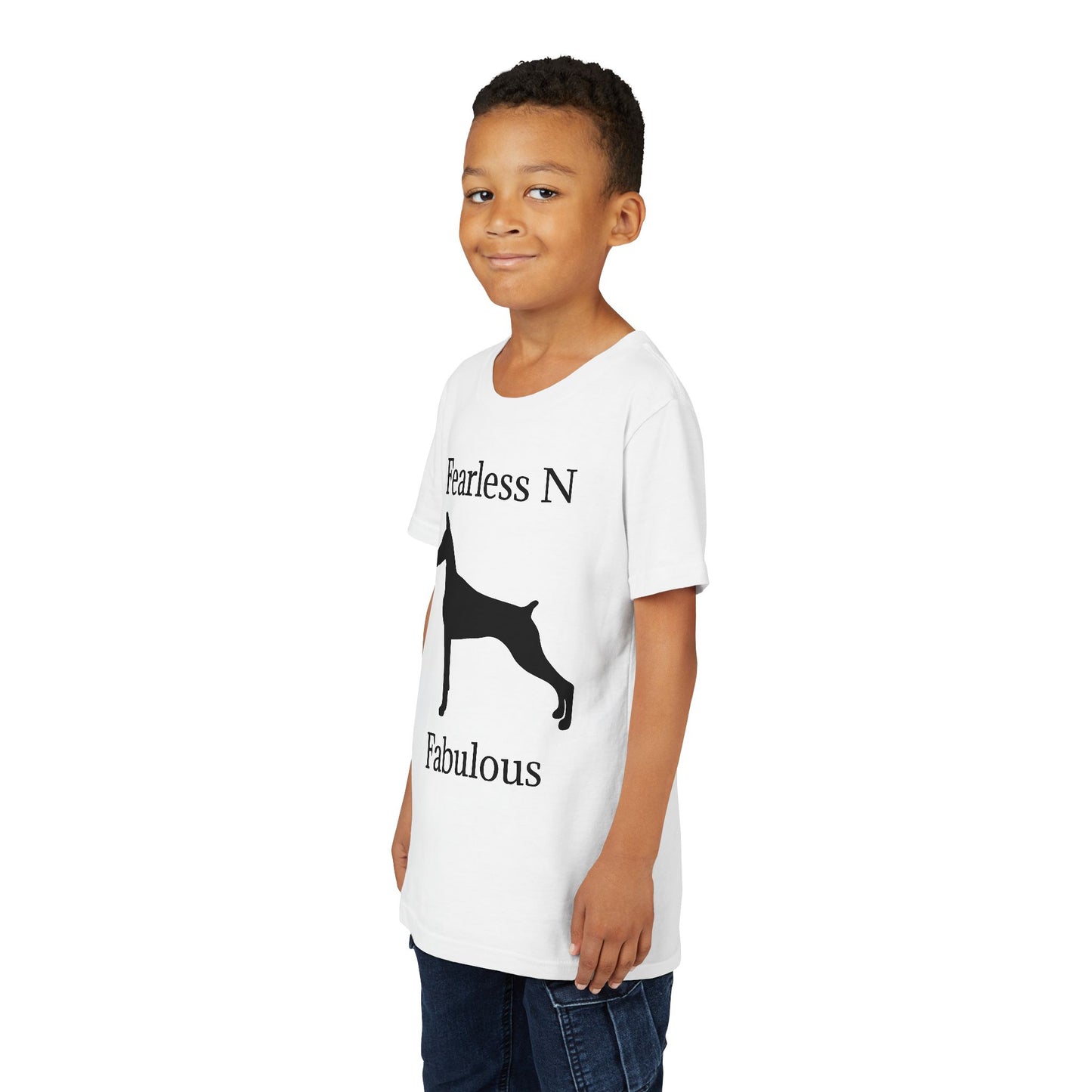 Fearless N Fabulous Youth Unisex Short Sleeve Crewneck Tee