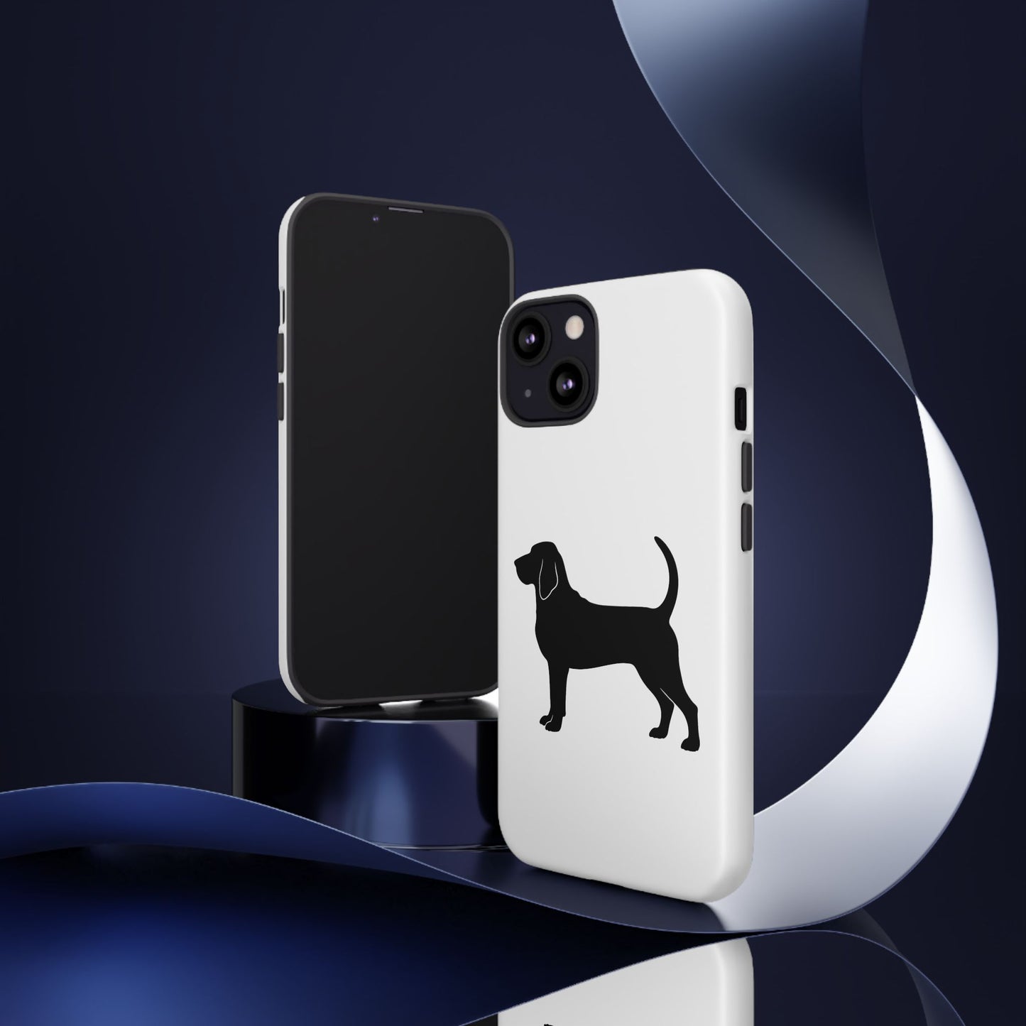 Bloodhound Silhouette iPhone Case
