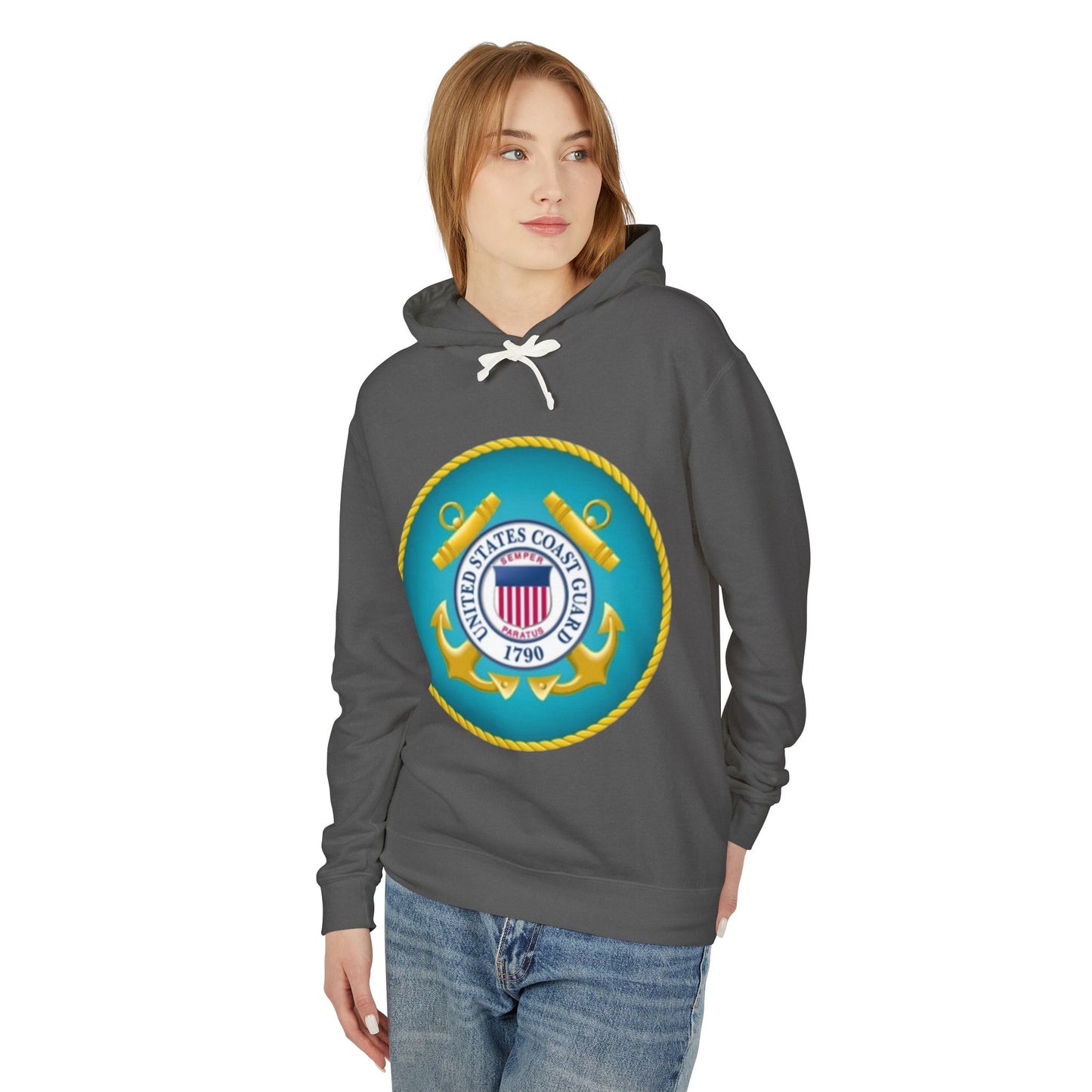 US Coast Guard Unisex Lightweight Hoodie