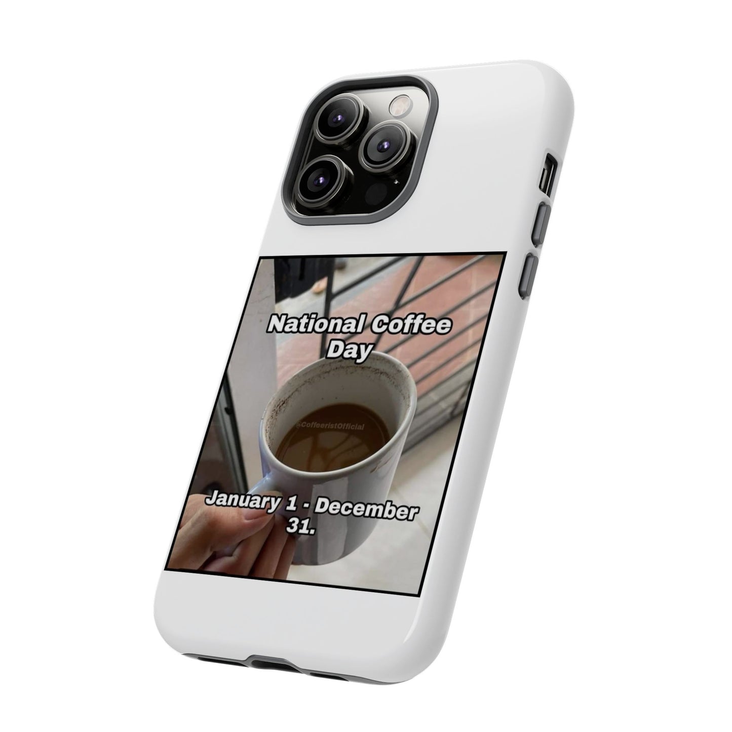 National Coffee Day iPhone Case