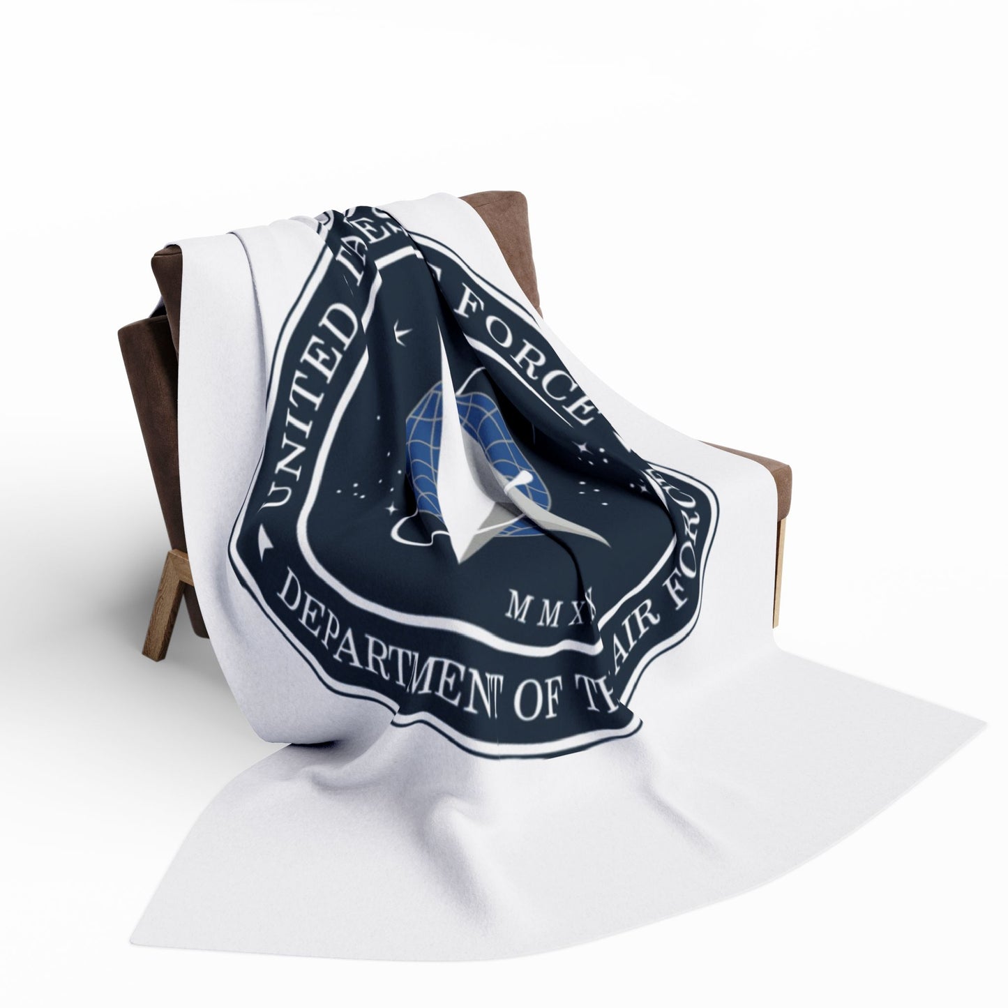 US Space Force Arctic Fleece Blanket